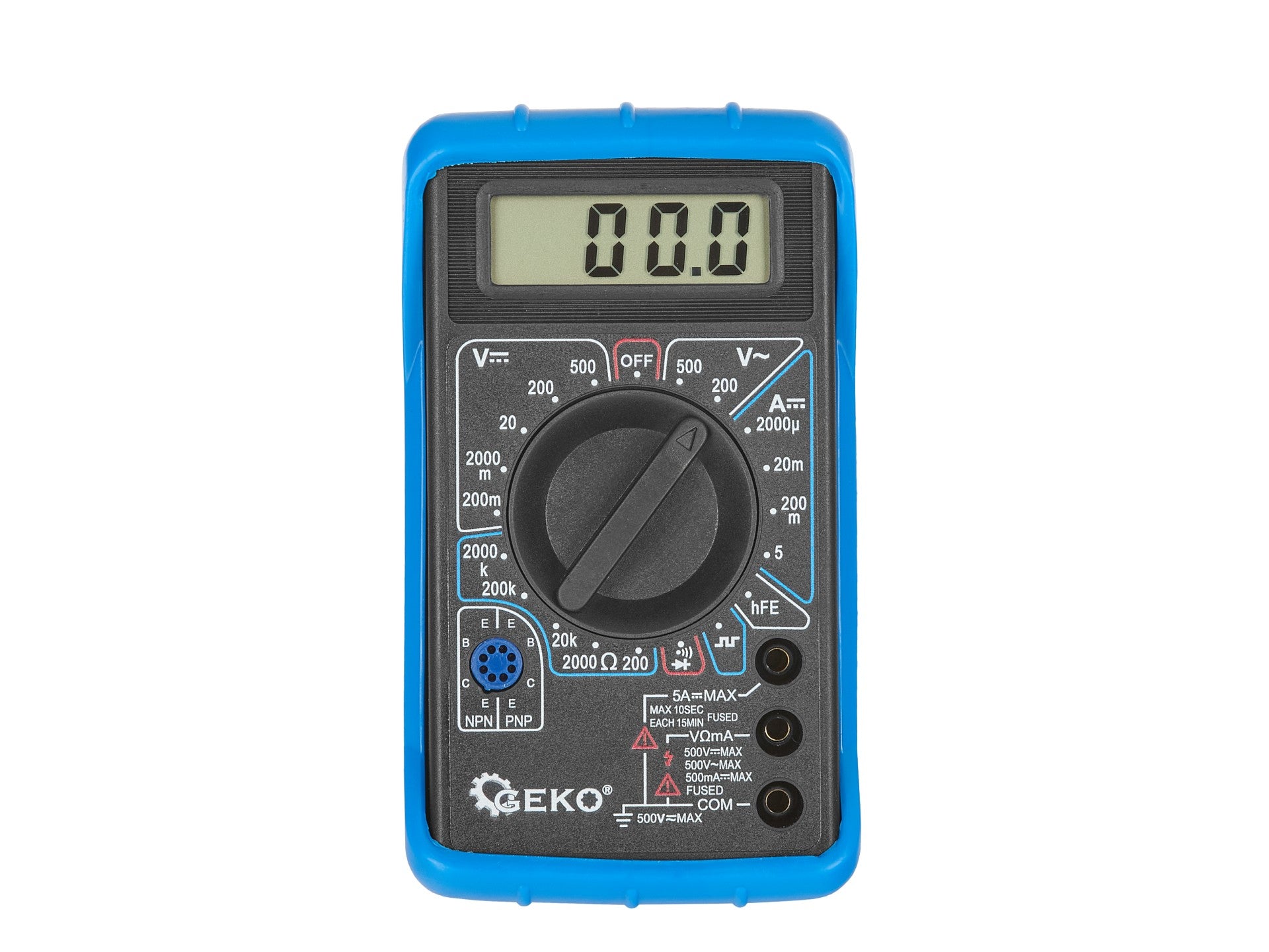 Multimetru digital cu sonerie dc 0.2 - 500v ac 200- 500v