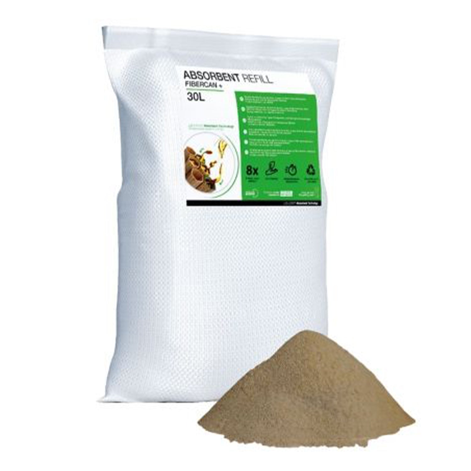 GRANULE DE ABSORBTIE ECOWAVE FIBERCAN+