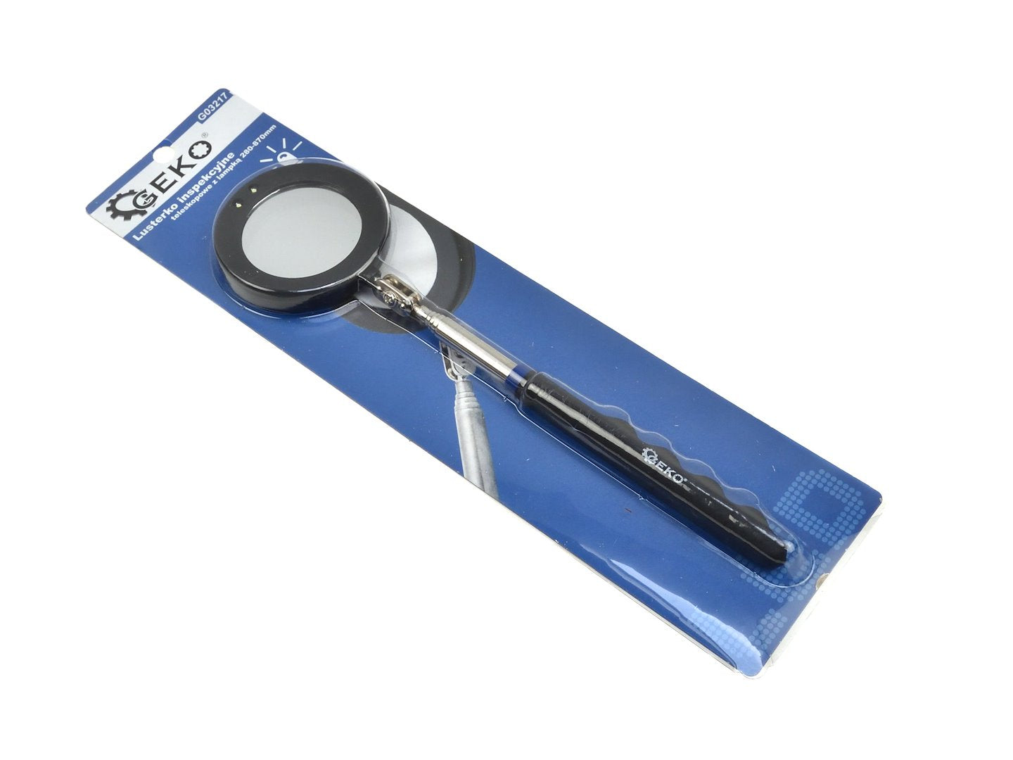 Oglinda de inspectie telescopica cu LED 265-920 mm - GEKO