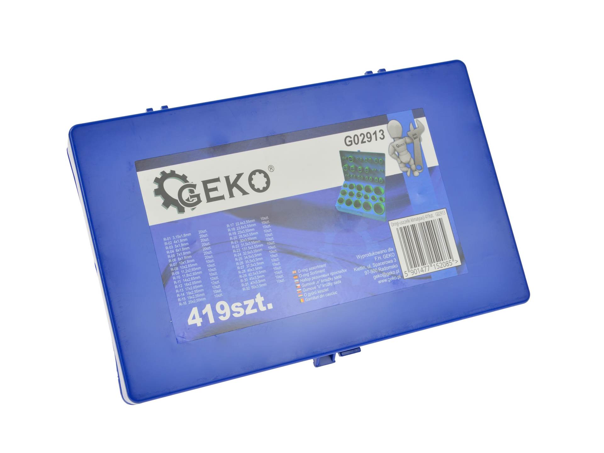 SET O-RING DIN CAUCIUC PENTRU AER CONDITIONAT, CLIMA 419 BUC