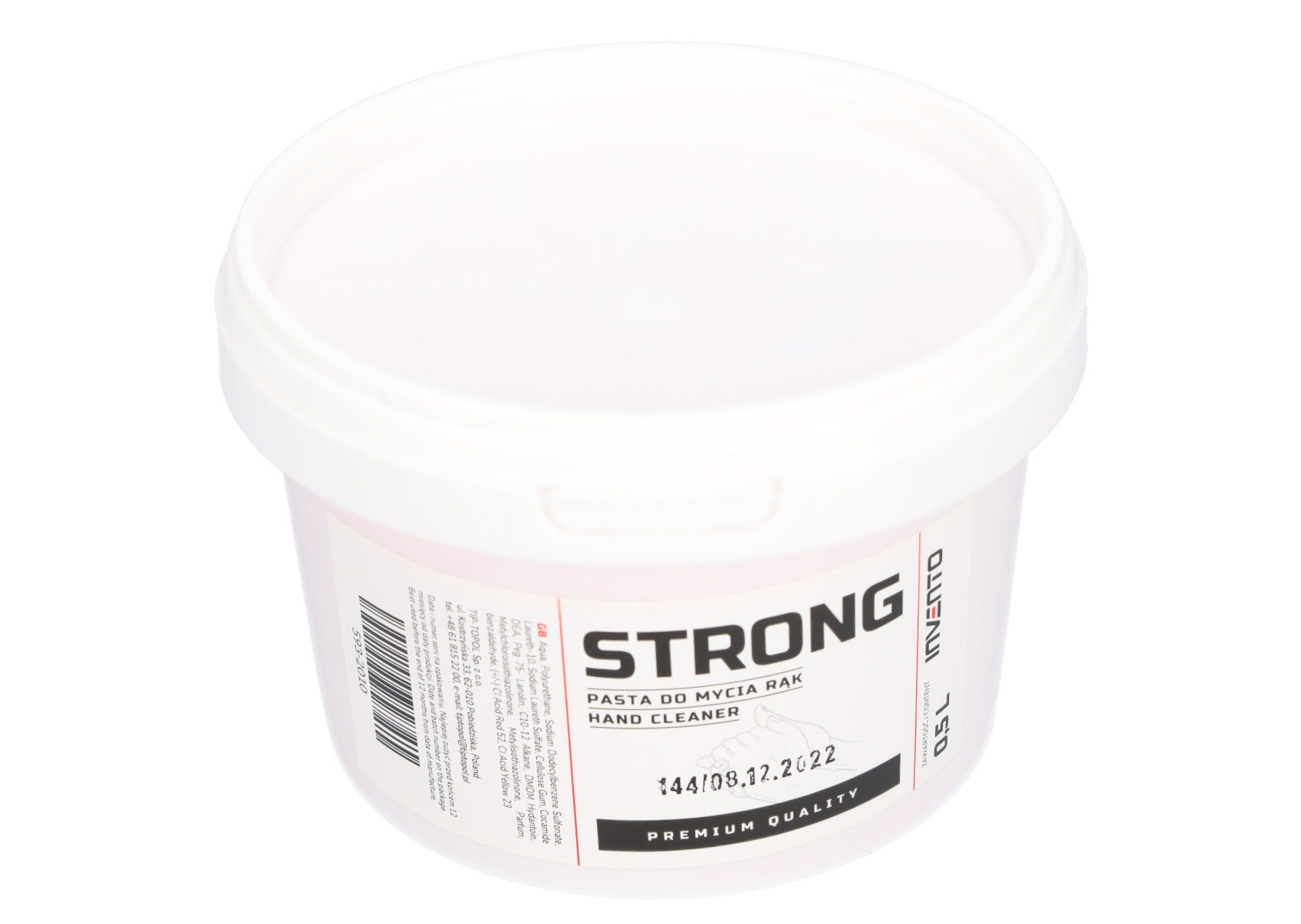 Pasta de curatat maini 0.5l strong INVENTO