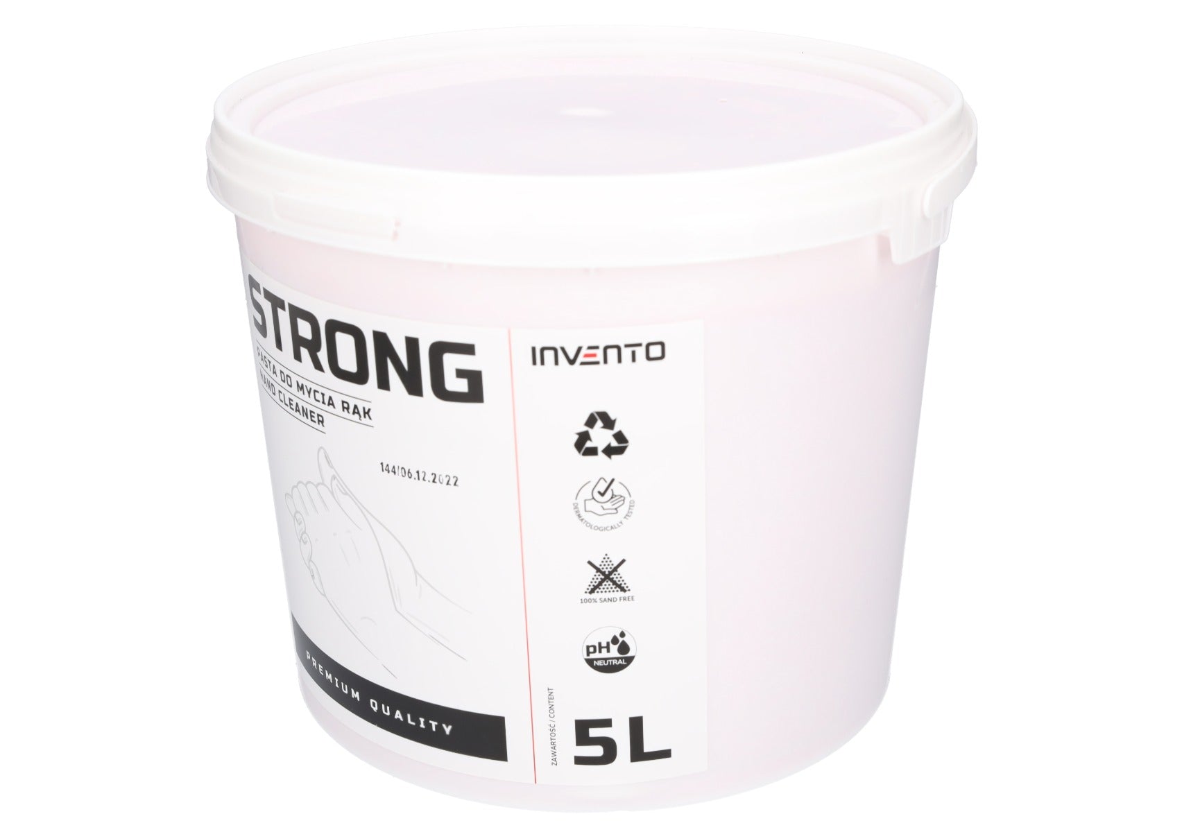 Pasta de curatat maini 5l strong INVENTO