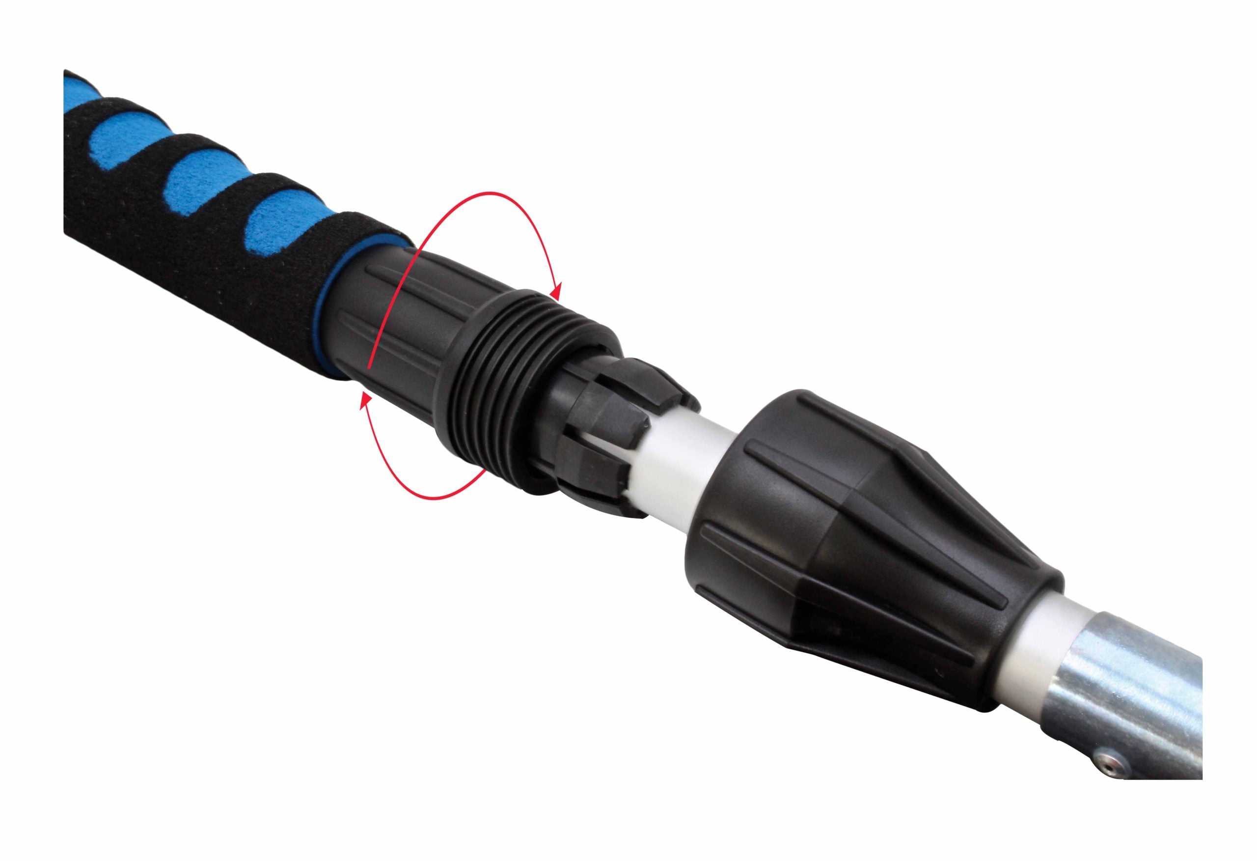 Perie de spalare telescopica cu racord la apa 950-1565mm