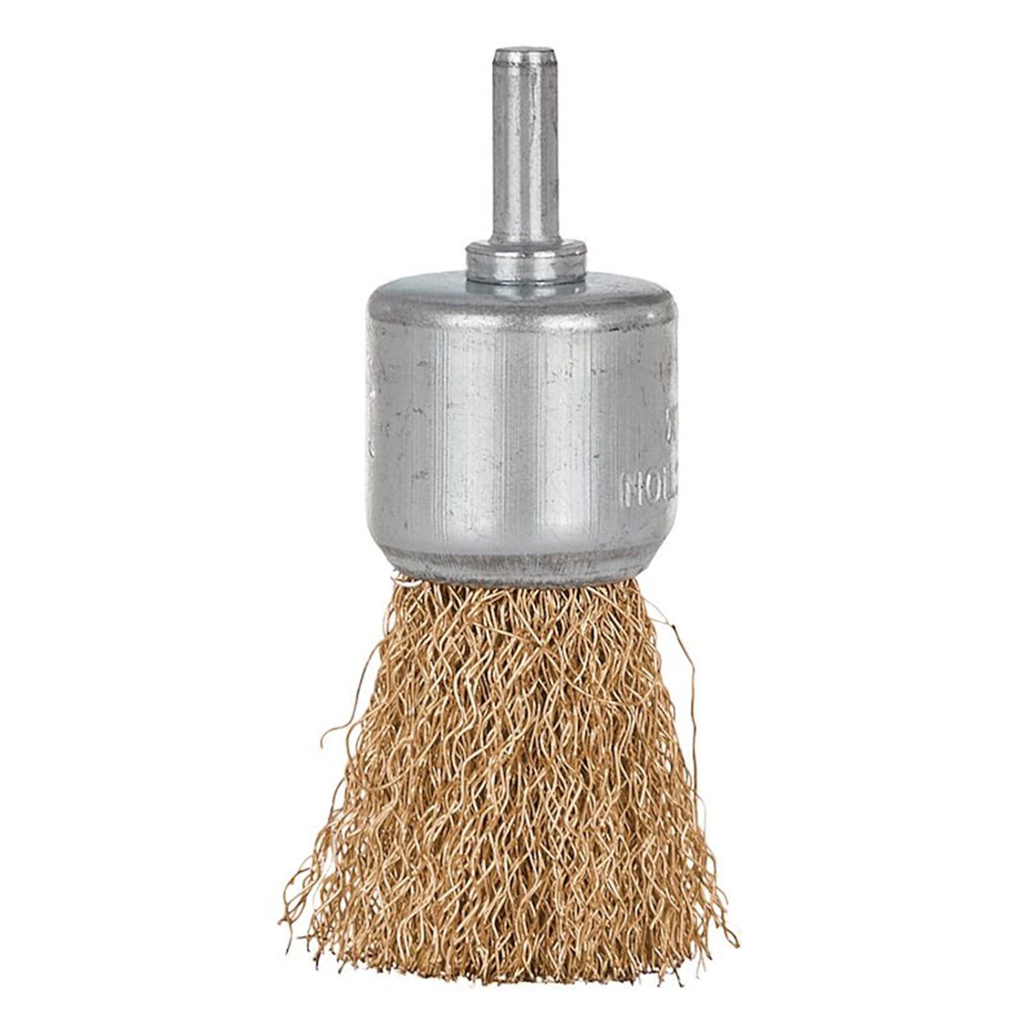 Perie din sarma de alama tip pensula 28mm - pentru curatare si polizare metal - GEKO