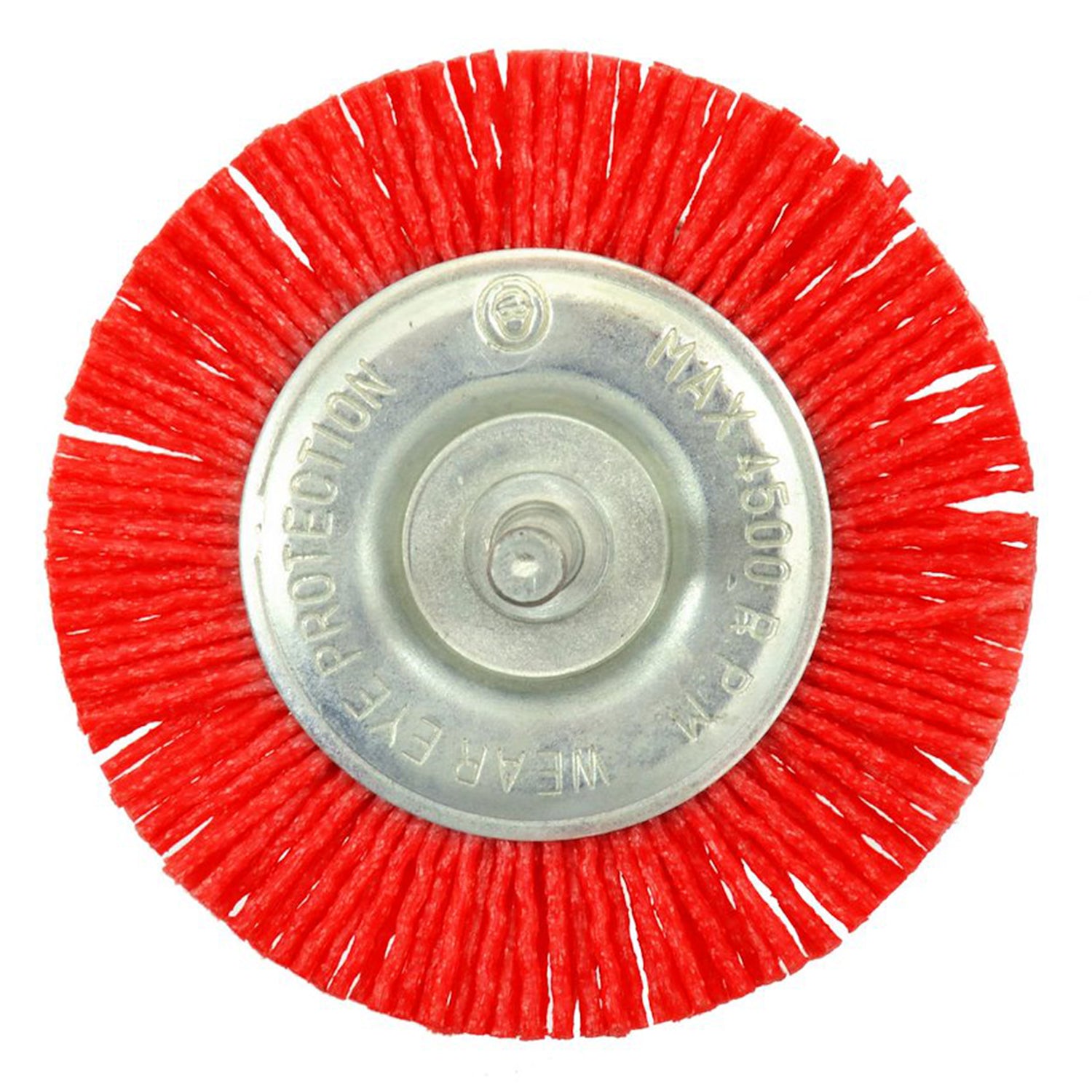 Perie disc cu ax 6mm din nylon 75mm - curatare, polizare si intretinere - GEKO
