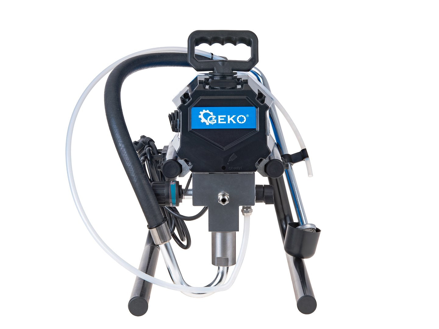 Pistol agregat pompa de vopsit hidrodinamica airless sp460 1000w 210bar 1.8l/min furtun 13m, duza 517