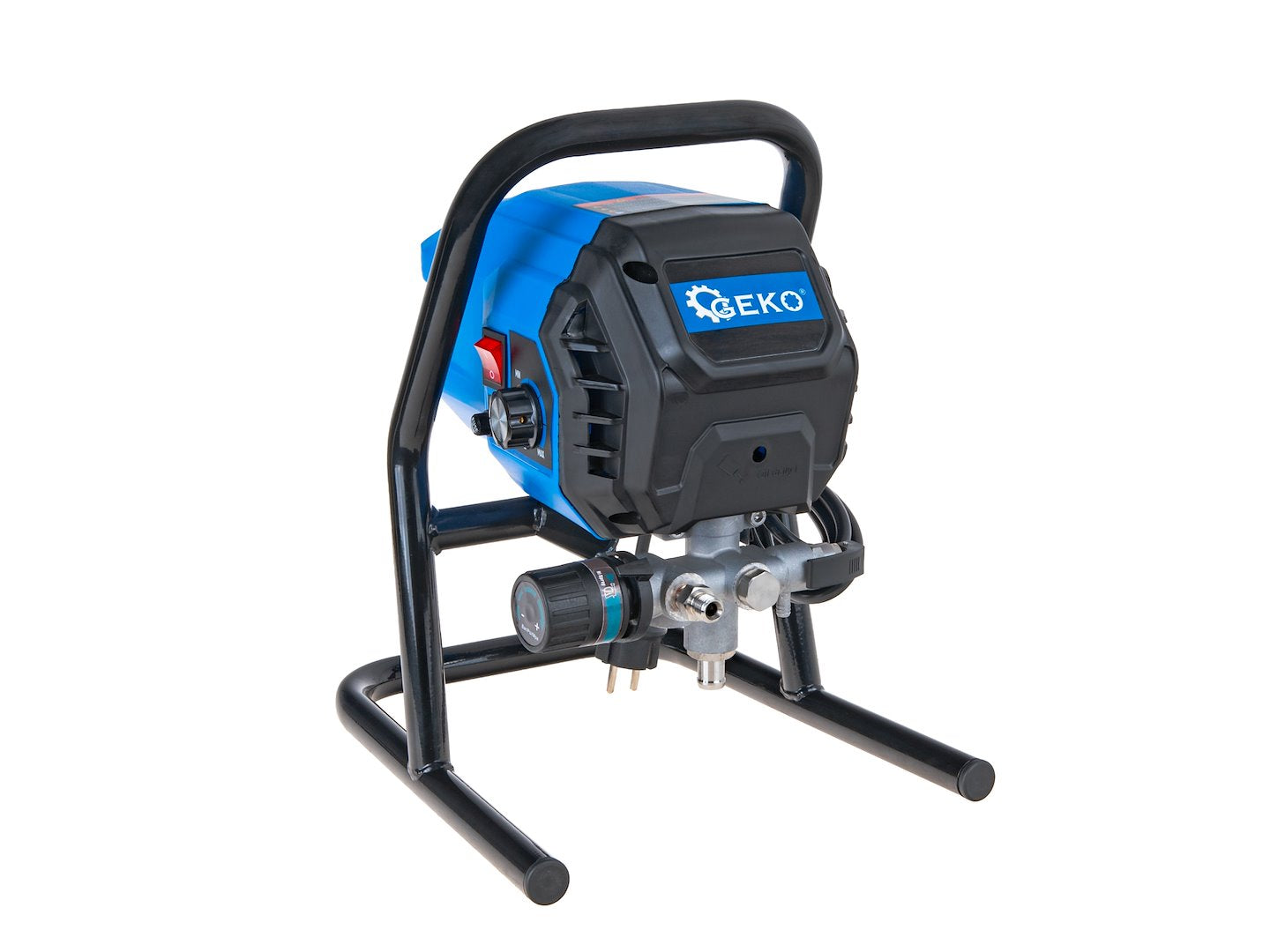 Pistol agregat pompa de vopsit hidrodinamica airless x10 700W 200bar 1l/min furtun 7.5m, duza 517