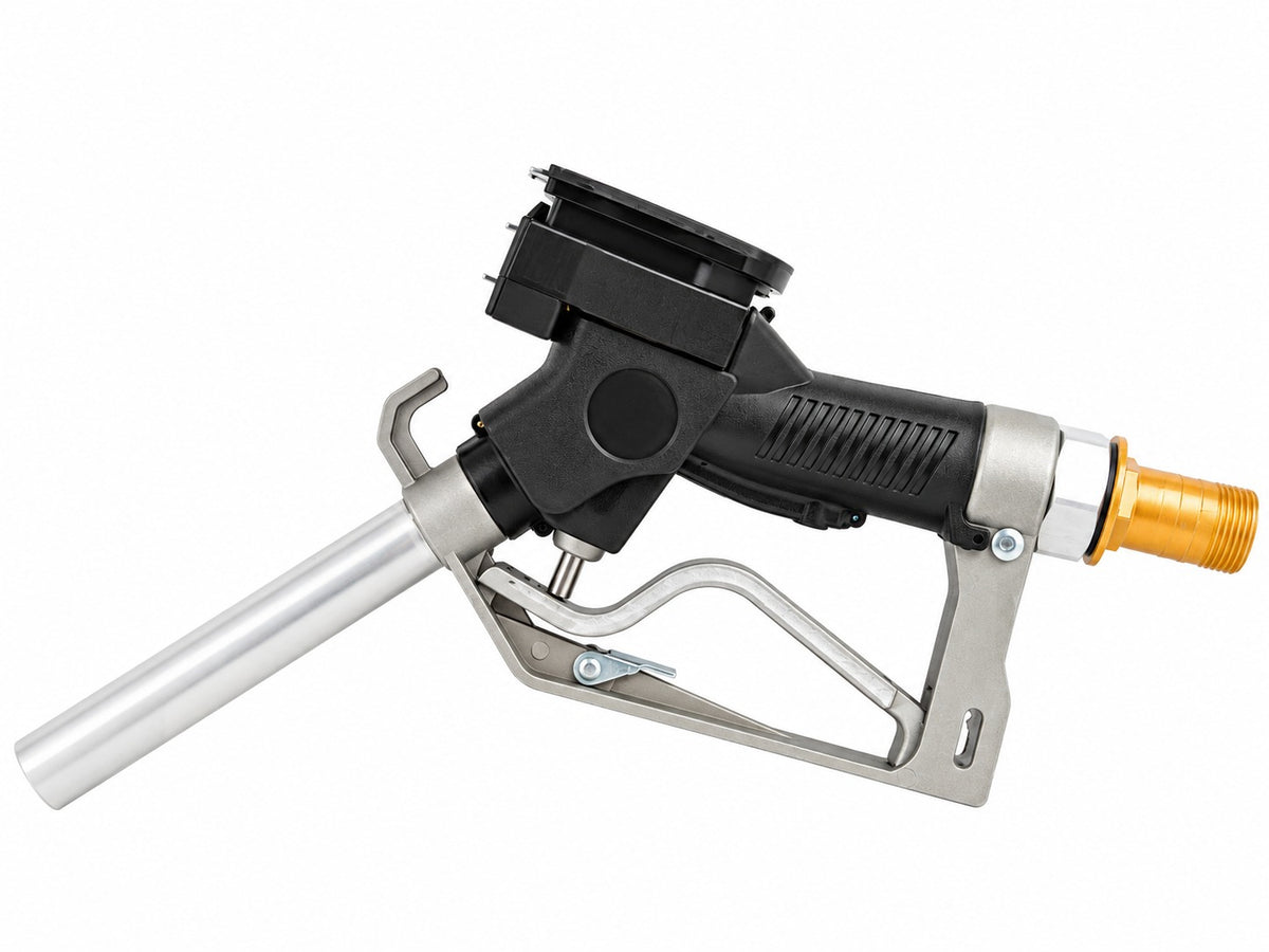 Pistol de combustibil cu contor digital LCD 1" BSP pentru pompa de transfer ulei motorina