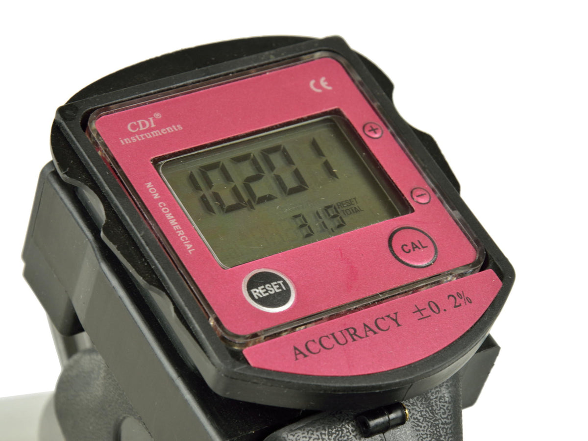 Pistol de combustibil cu contor digital LCD 1" BSP pentru pompa de transfer ulei motorina