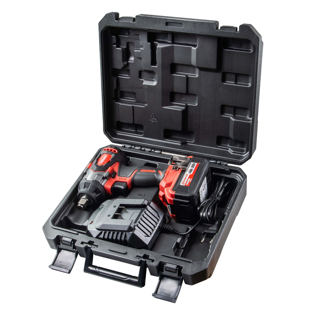 Pistol de impact 1/2 480NM cu acumulator 20V 4ah RAIDER