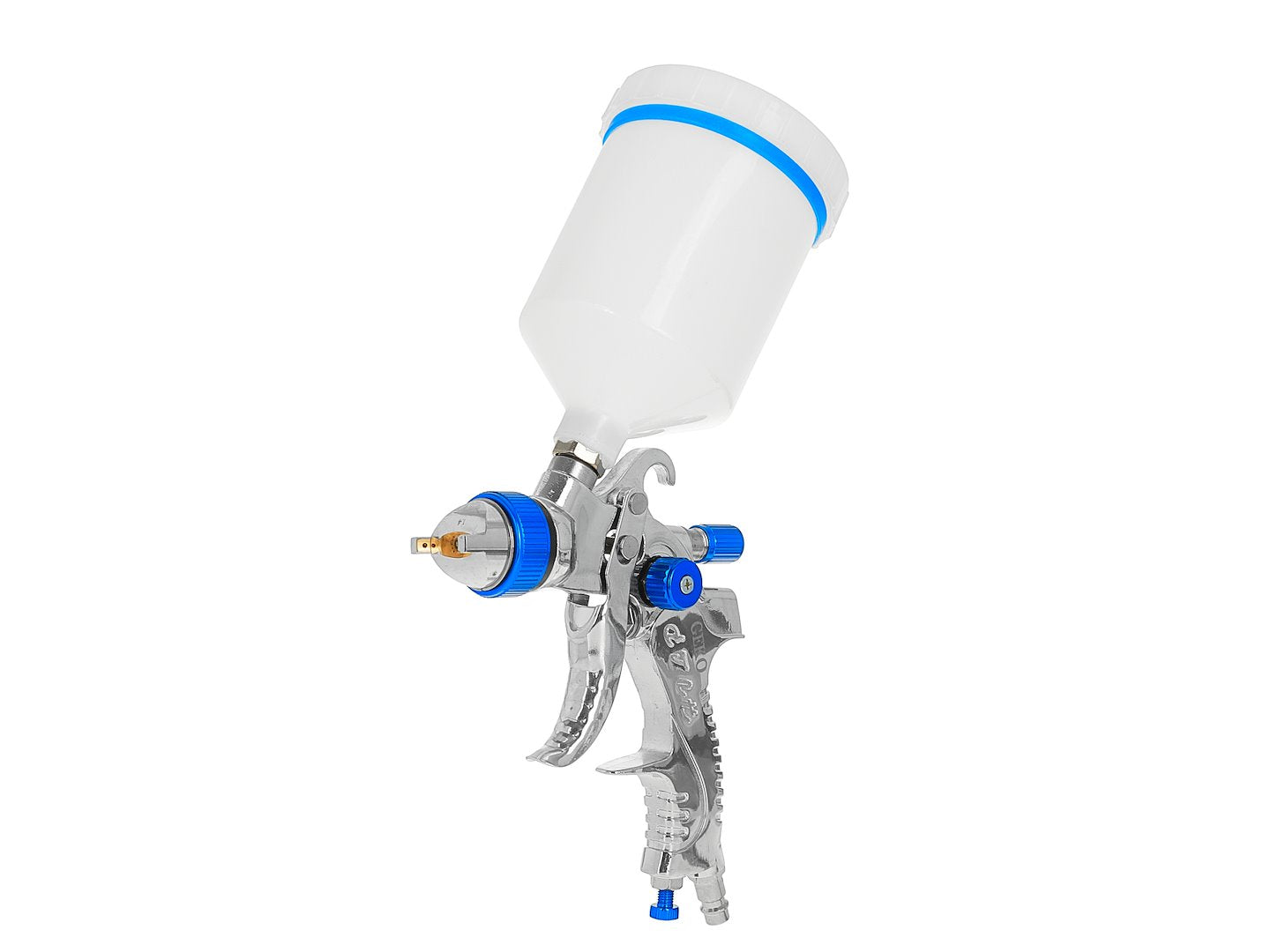 Pistol de vopsit HVLP 600ml cu 4 duze 1.4-1.7-2.0-2.5