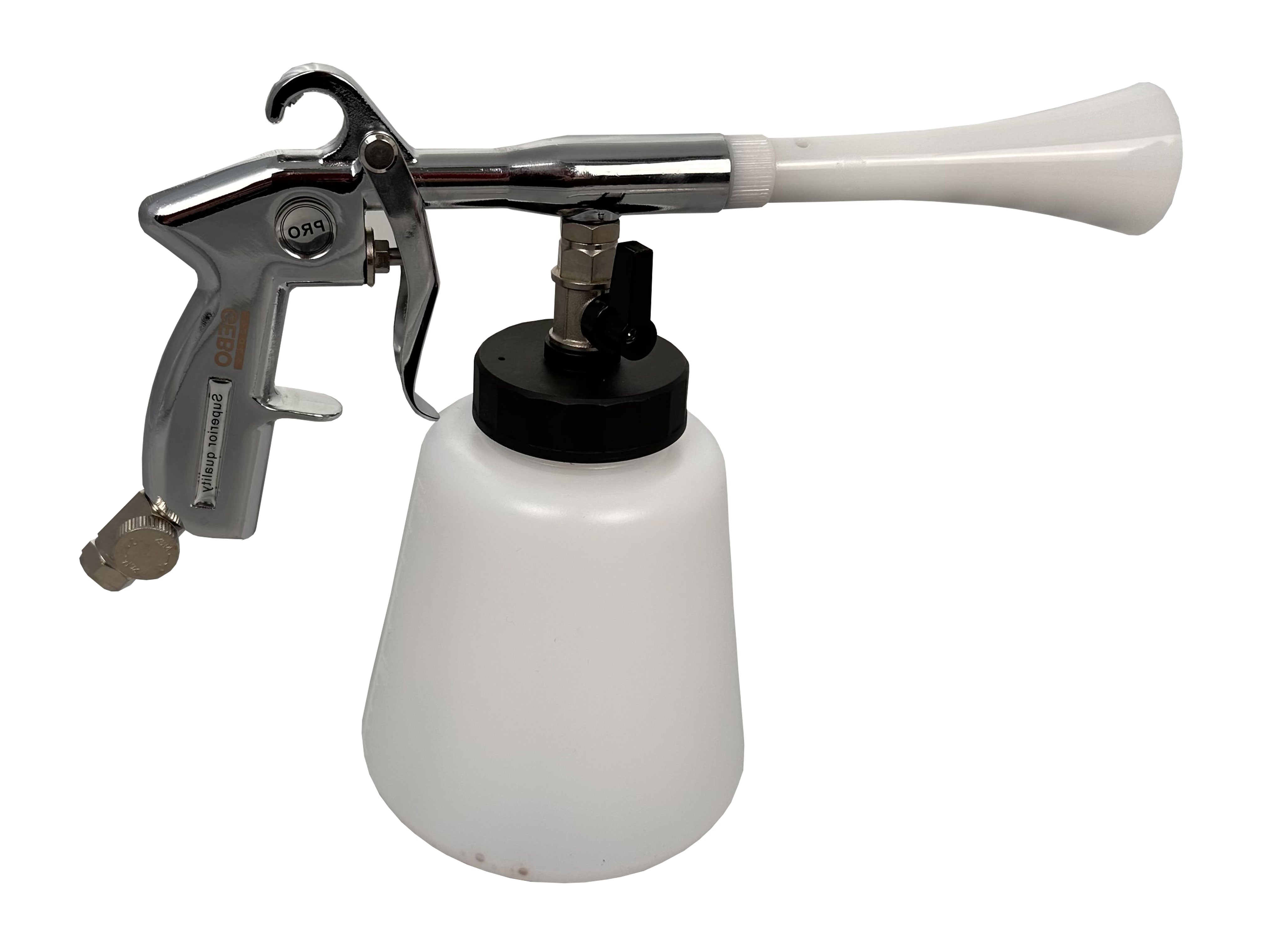 Pistol pneumatic pt spalat tapiterii TORNADOR model 1 GEBO TOOLS