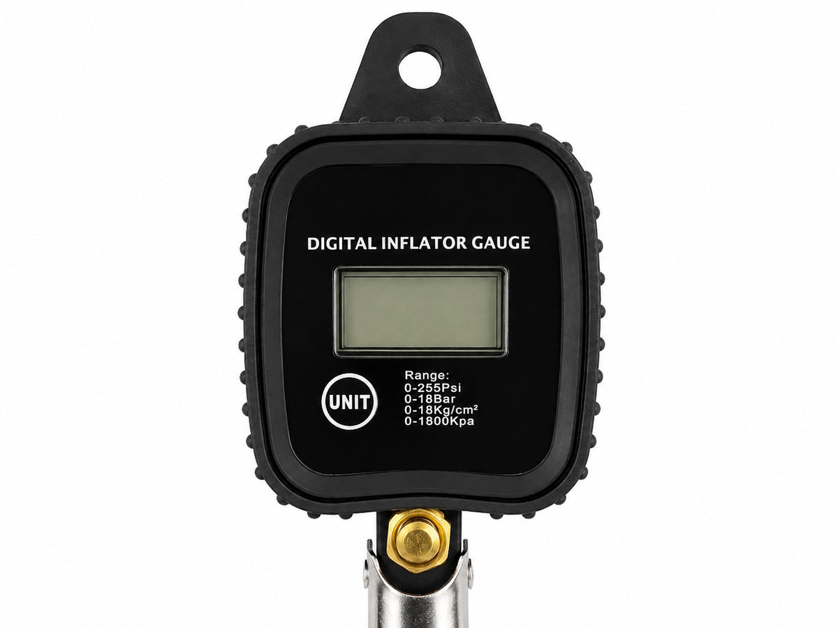 Pistol umflat roti cu manometru digital 0-255 psi GEBO TOOLS