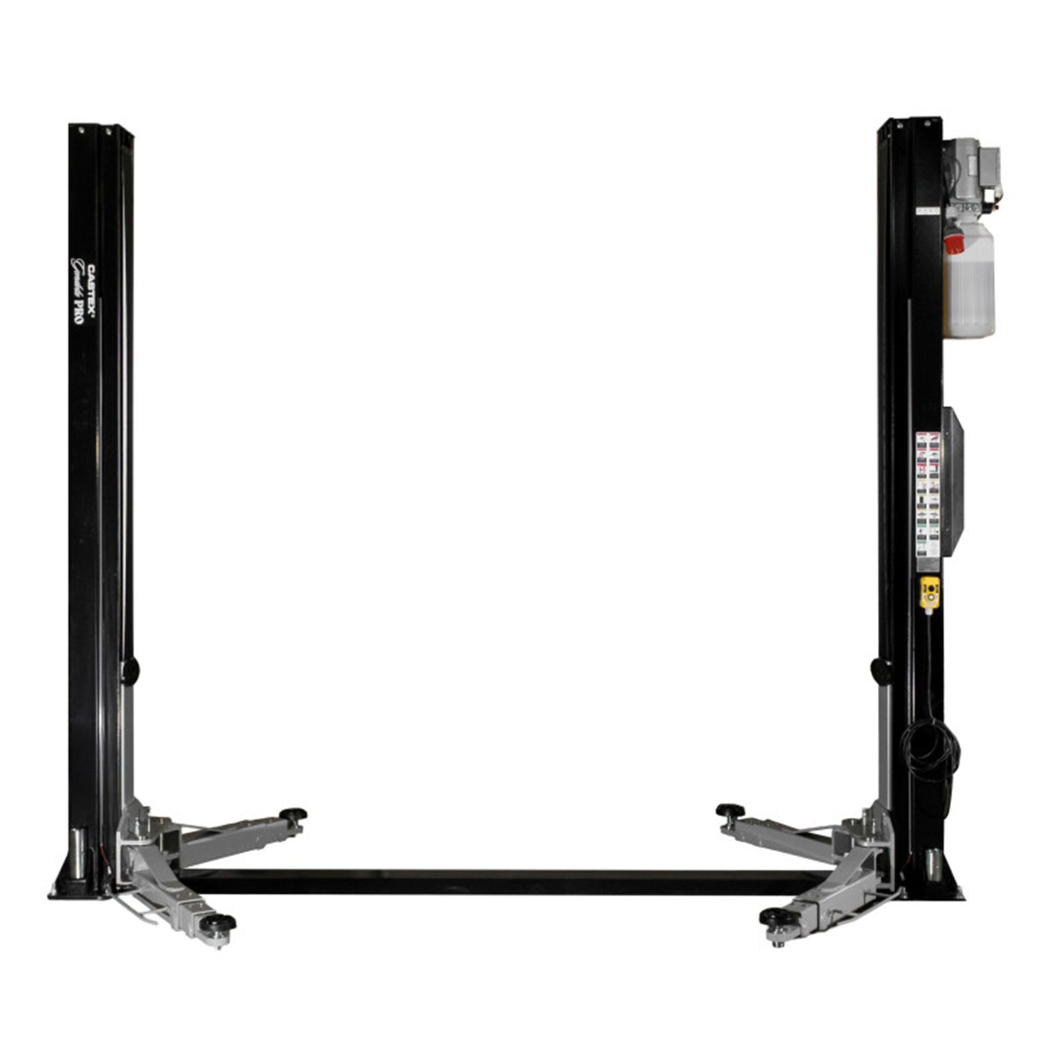 ELEVATOR AUTO 2 COLOANE 4.5T ILUMINAT CU LED, CU DEBLOCARE PRO AUTOMATA ELECTROHIDRAULICA 230V CASTEX + ULEI GRATIS