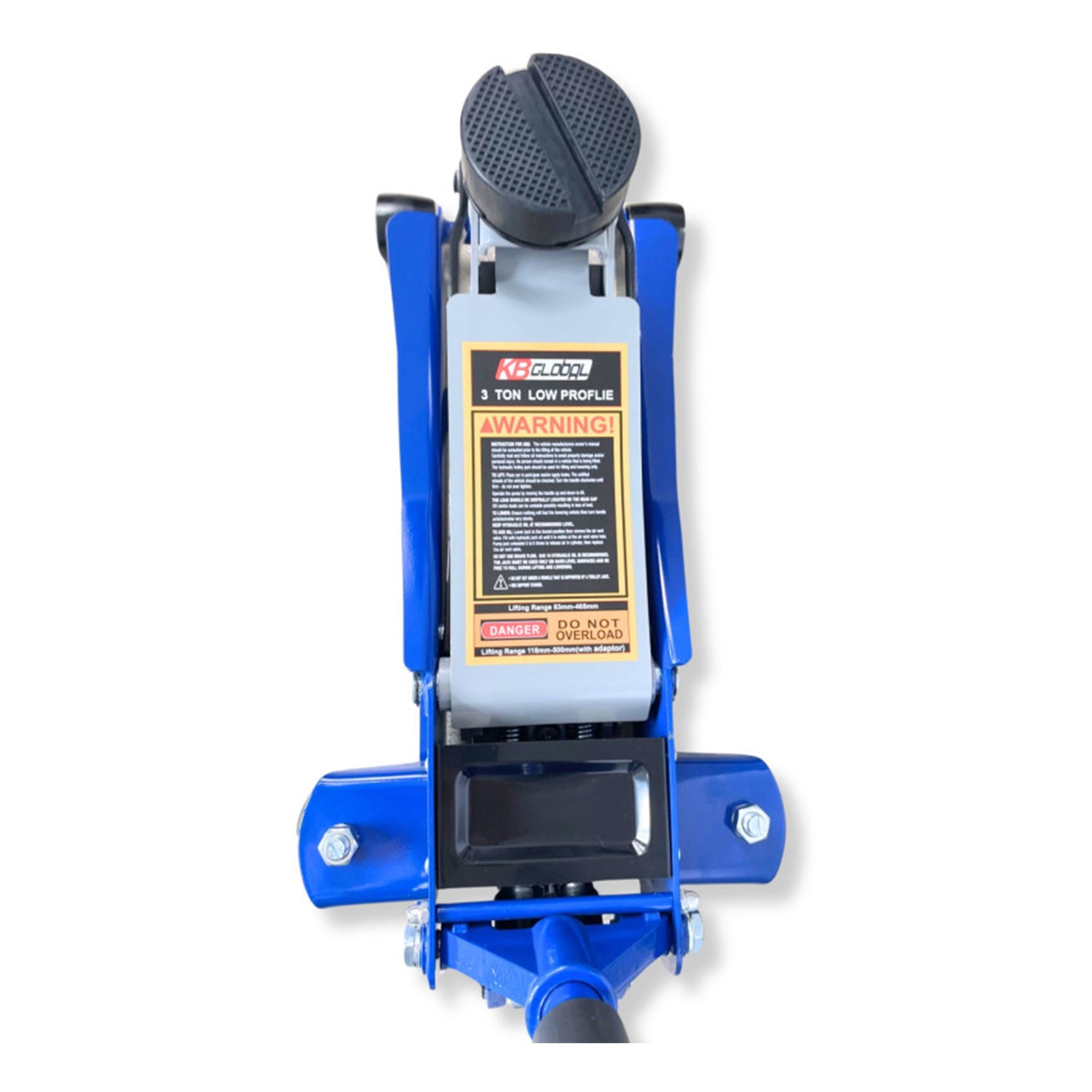 CRIC HIDRAULUIC TIP CROCODIL TALIE JOASA CU DUBLU CILINDRU 3T - KB GLOBAL