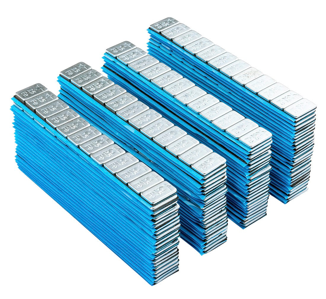 CUTIE CONTRAGREUTATI AUTOADEZIVE 2.5 GRAME - 100 FASII - 12 BUC / FASIE 3KG