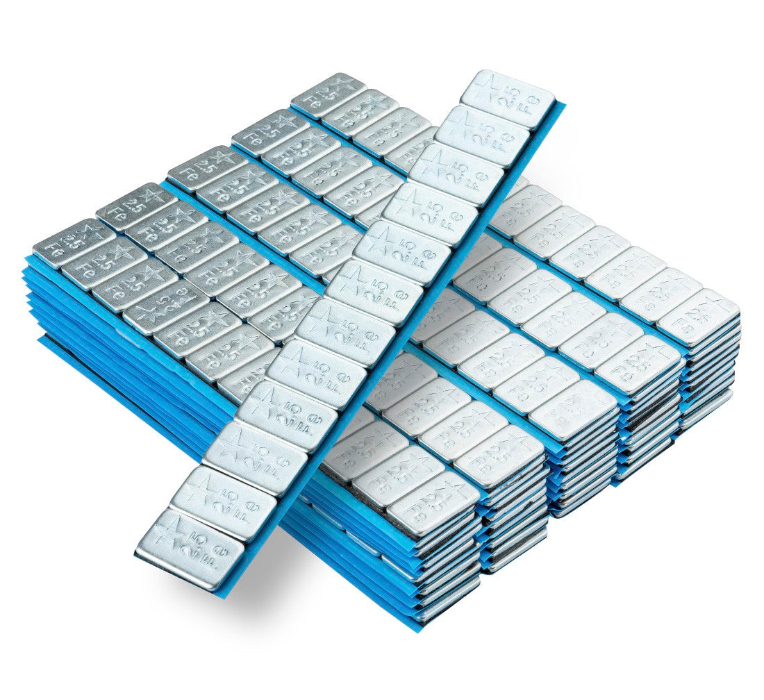 CUTIE CONTRAGREUTATI AUTOADEZIVE 2.5 GRAME - 100 FASII - 12 BUC / FASIE 3KG