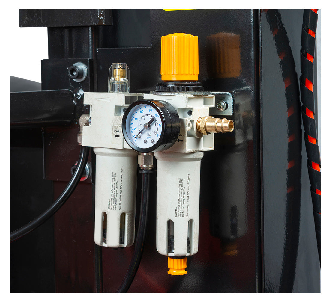 MASINA DEJANTAT AUTOMATA ROTI AUTOTURISME 12''–26” 230V CU SISTEM UMFLARE INTEGRAT SI CU BRAT AJUTATOR RUNFLAT