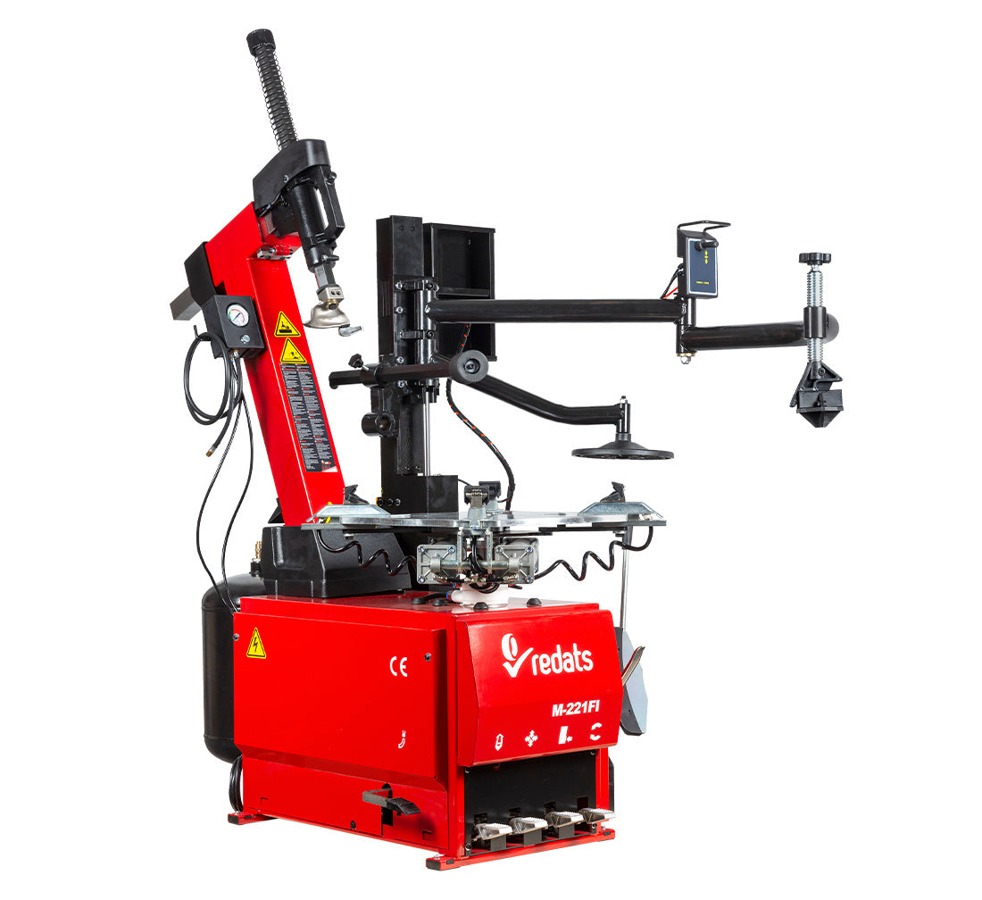 MASINA DEJANTAT AUTOMATA ROTI AUTOTURISME 12''–24” 230V CU SISTEM UMFLARE INTEGRAT SI CU BRAT AJUTATOR RUNFLAT