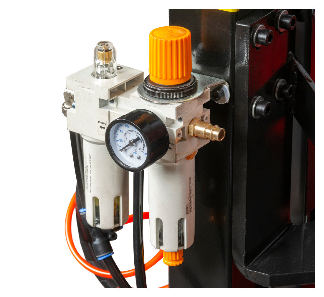 MASINA DEJANTAT AUTOMATA ROTI AUTOTURISME 12''–24” 230V CU SISTEM UMFLARE INTEGRAT SI CU BRAT AJUTATOR RUNFLAT