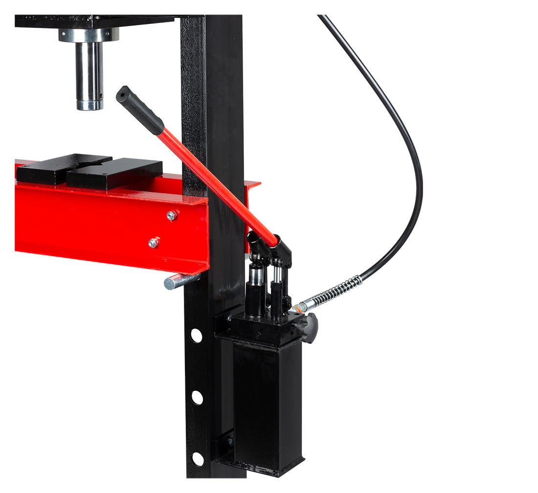 PRESA STAND HIDRAULICA 30T CU POMPA DUBLA REDATS