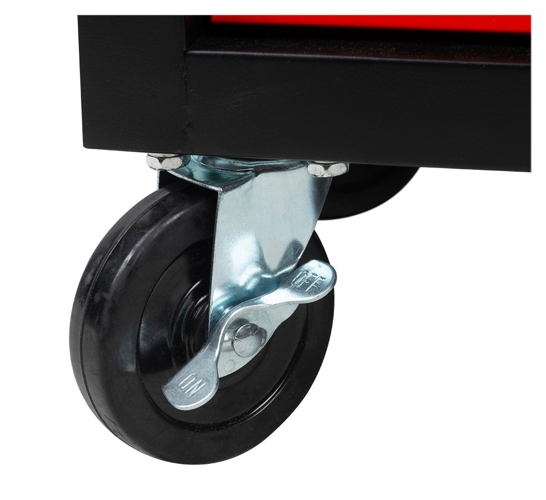 DULAP METALIC NEECHIPAT PENTRU SCULE CU 7 SERTARE, REDATS