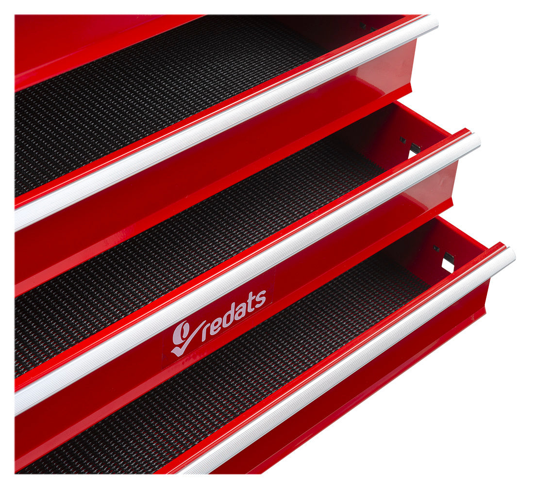 DULAP METALIC NEECHIPAT PENTRU SCULE CU 7 SERTARE, REDATS