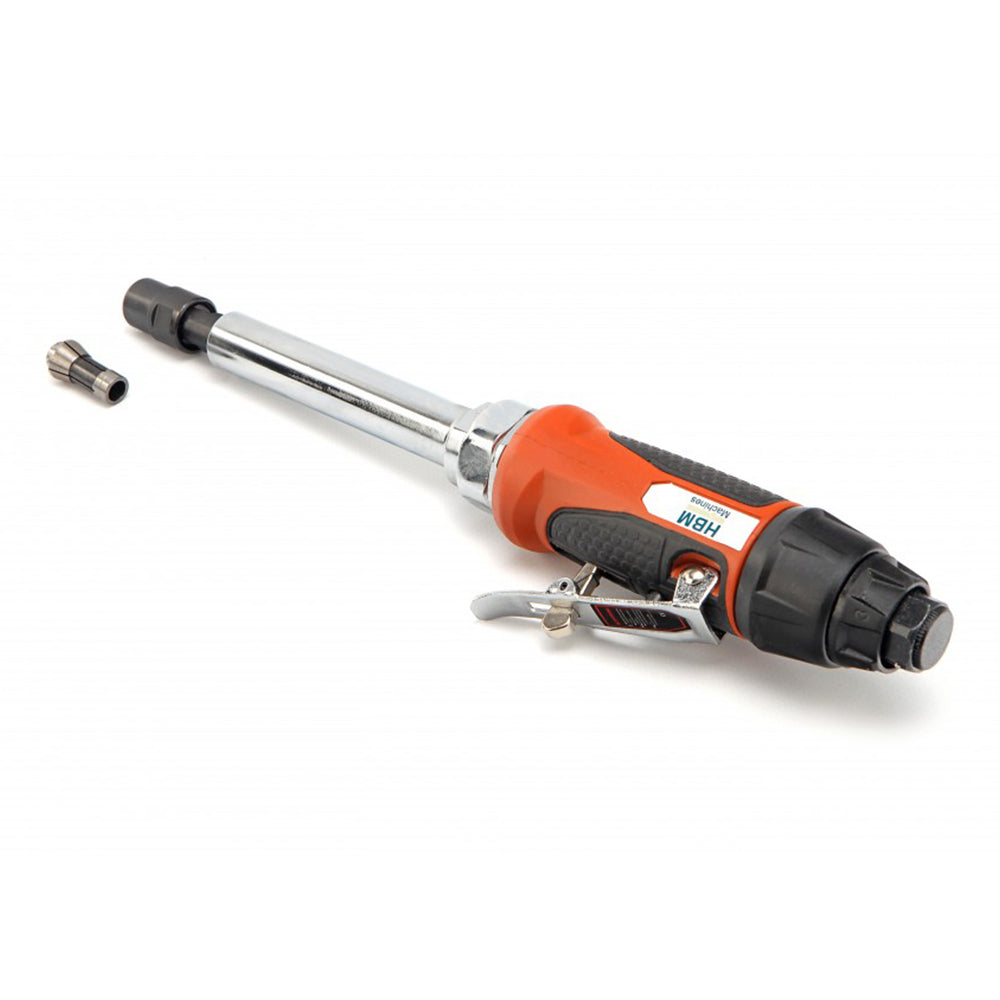 Polizor biax pneumatic cu gat de 125mm si turatie reglabila HBM