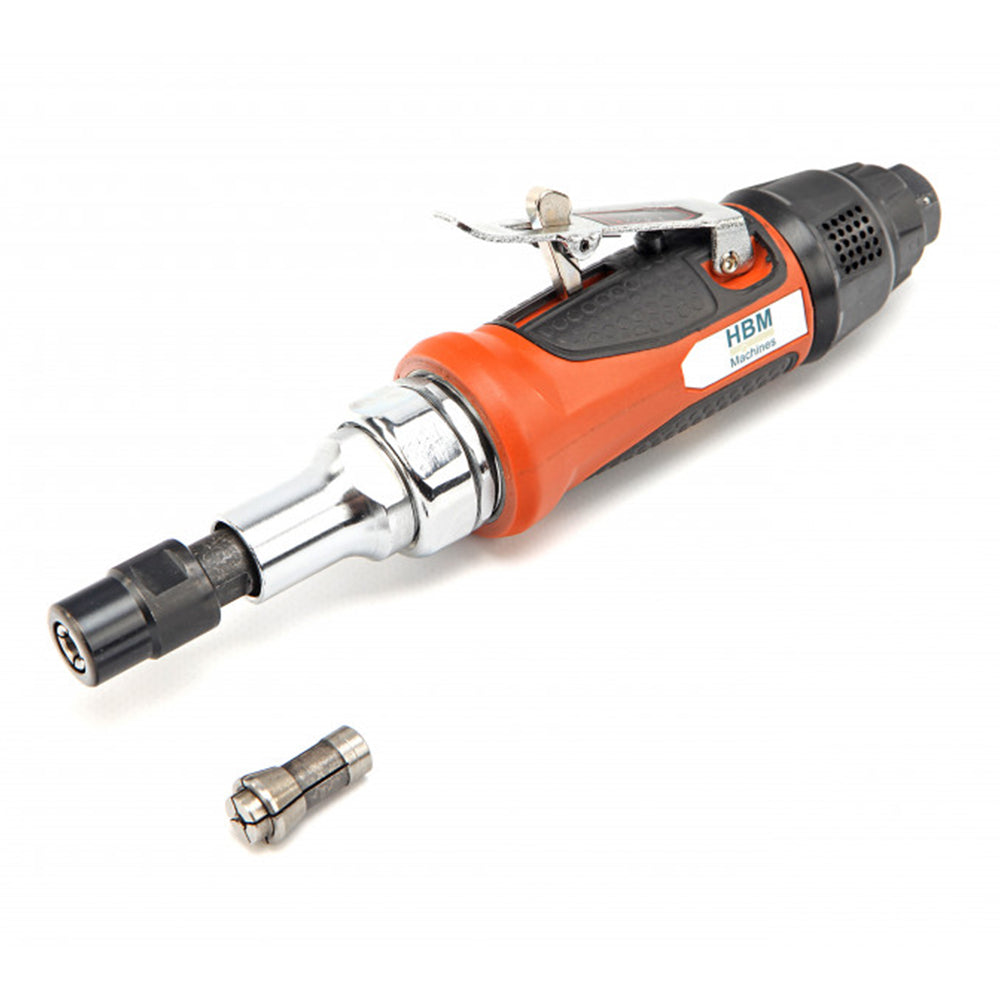 Polizor biax pneumatic cu gat de 25mm si turatie reglabila HBM