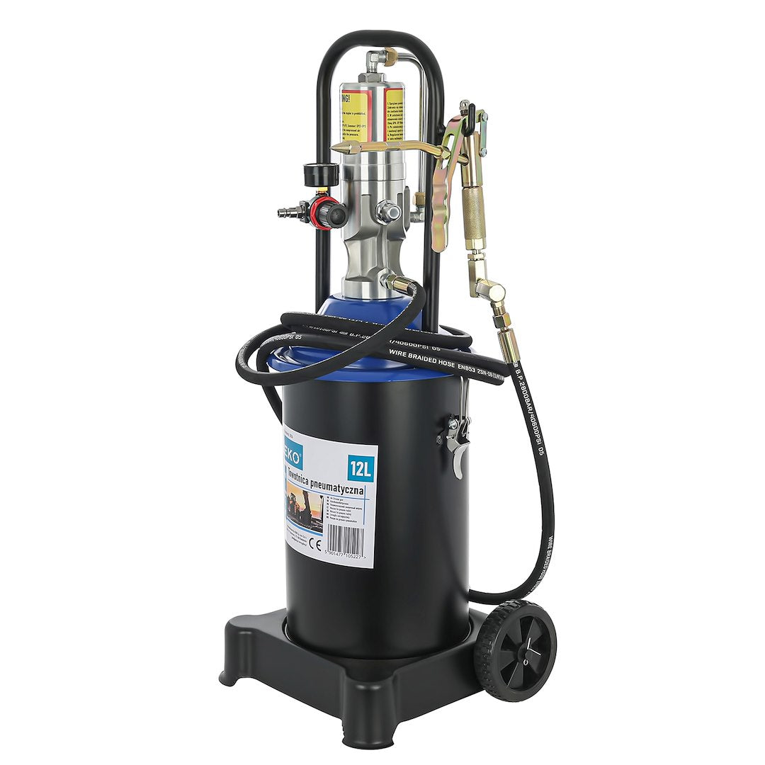 Pompa de gresat pneumatica 12l GEKO