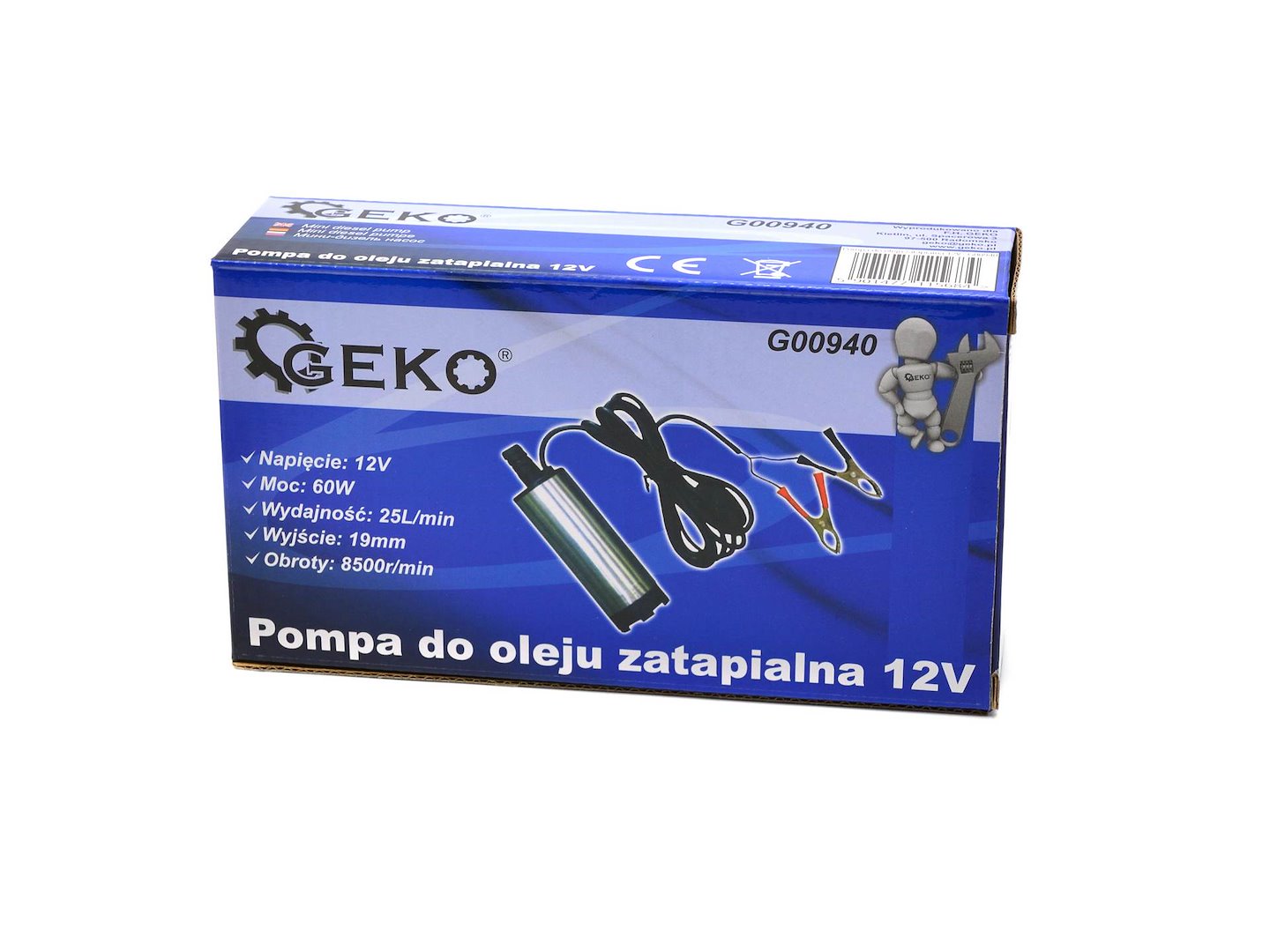 Pompa submersibila pentru transfer motorina, lichide 12V 60W