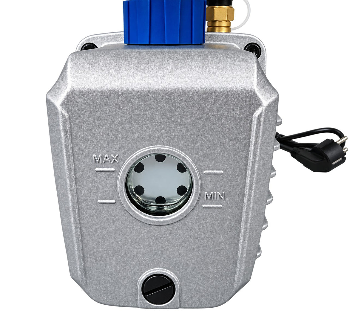 Pompa vid vacuum aer conditionat cu o etapa manometru cu 2 porturi 70l/min GEBO TOOLS