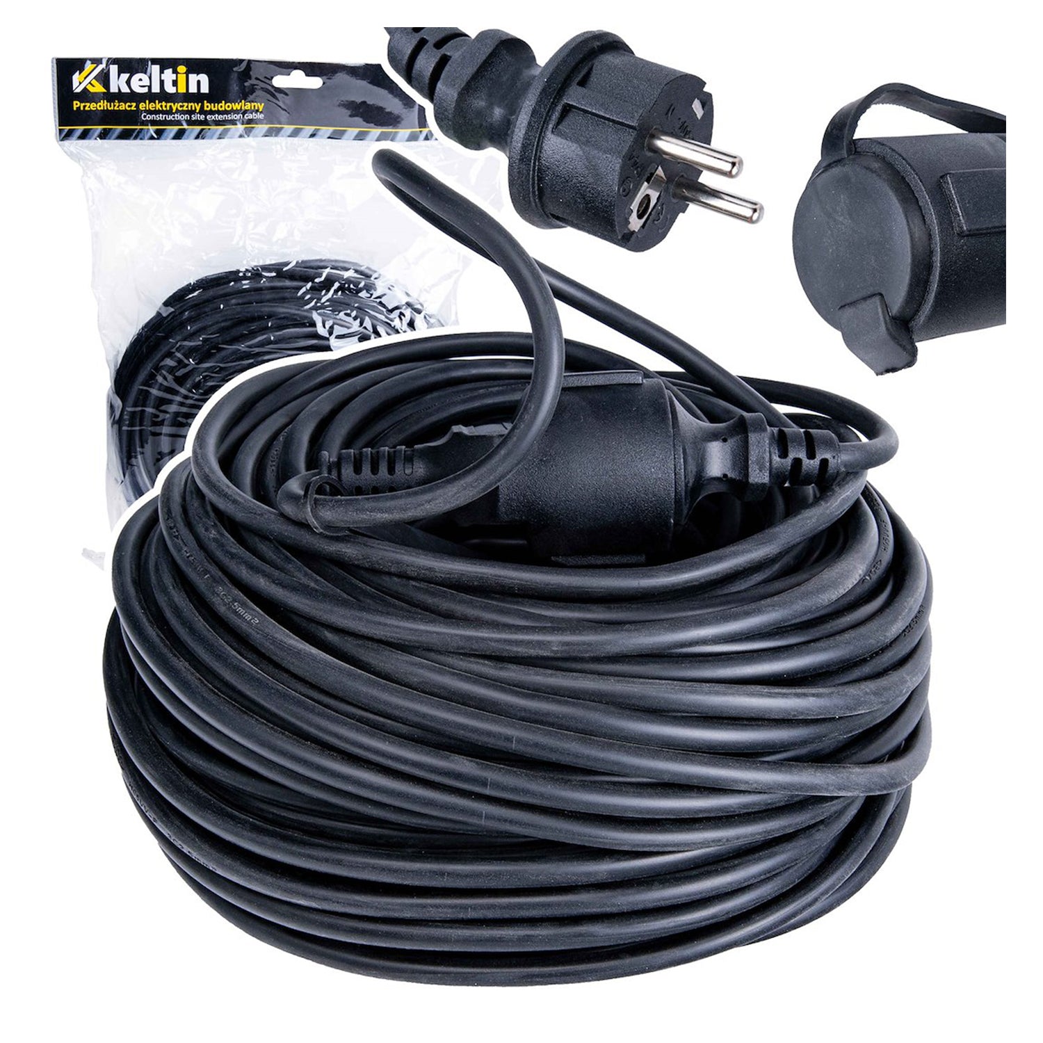 Prelungitor electric 3x2.5mm 40m IP44