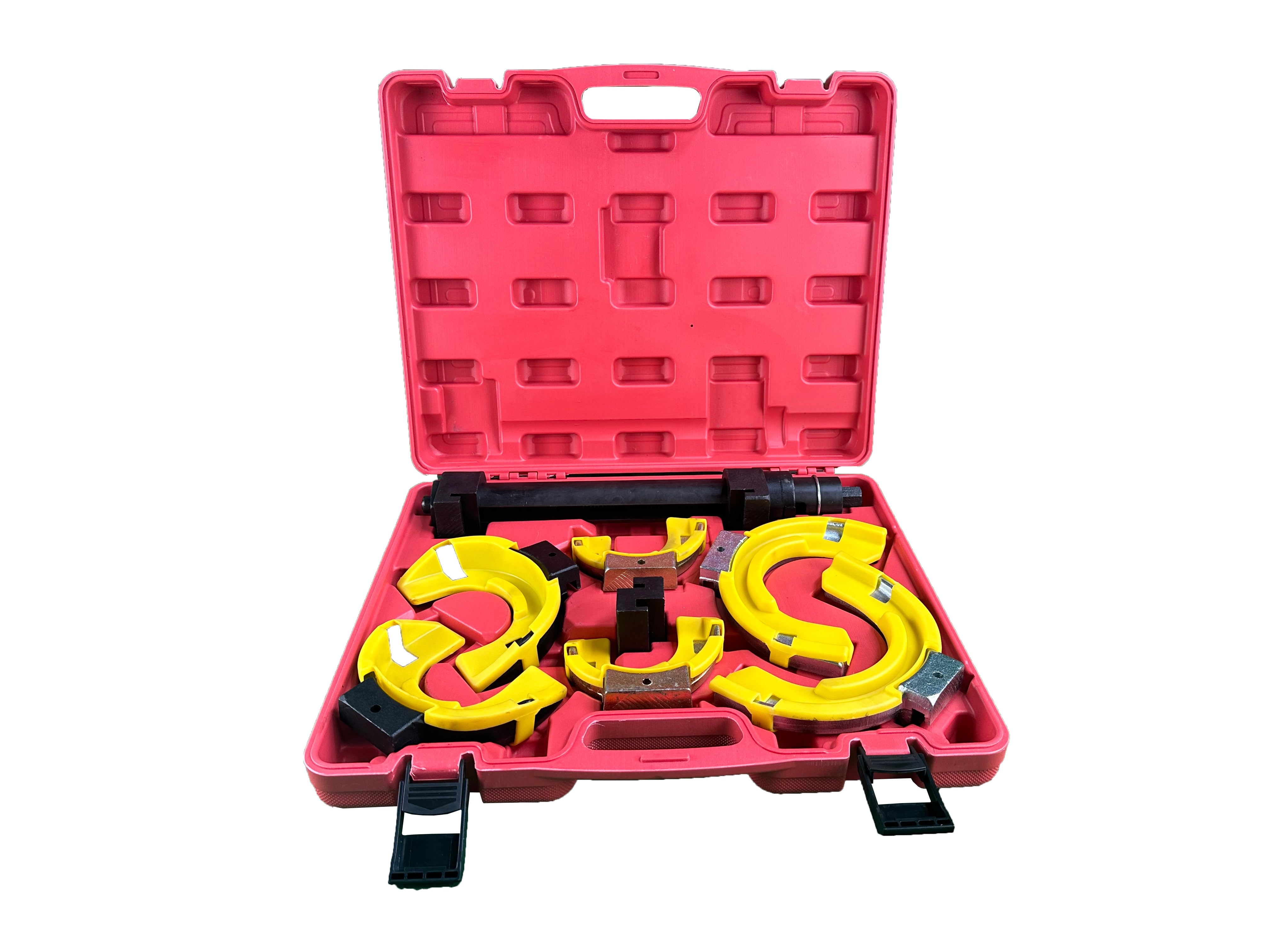 Presa arcuri de suspensie autoturisme si autoutilitare MC PHERSON cu protectie 80-265 mm 1T GEBO TOOLS