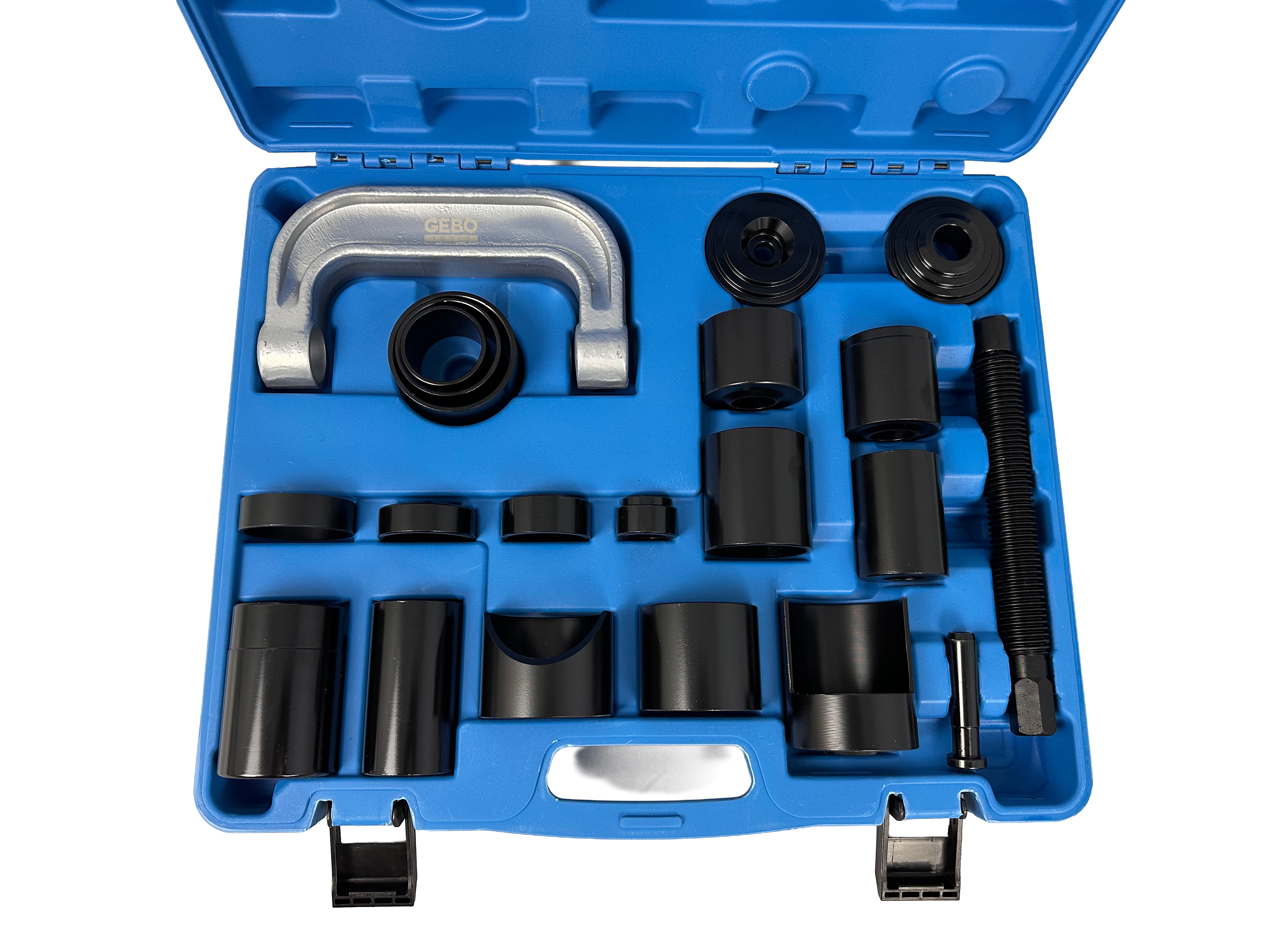 Presa bucsi pivoti si capete de bara 21 buc GEBO TOOLS
