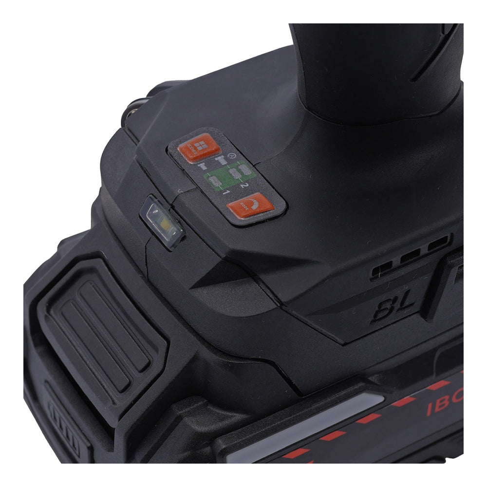 PISTOL DE IMPACT 1/2 600Nm BRUSHLESS MOTOR FARA PERII CU ACUMULATOR LI-ION 18V 4.0Ah