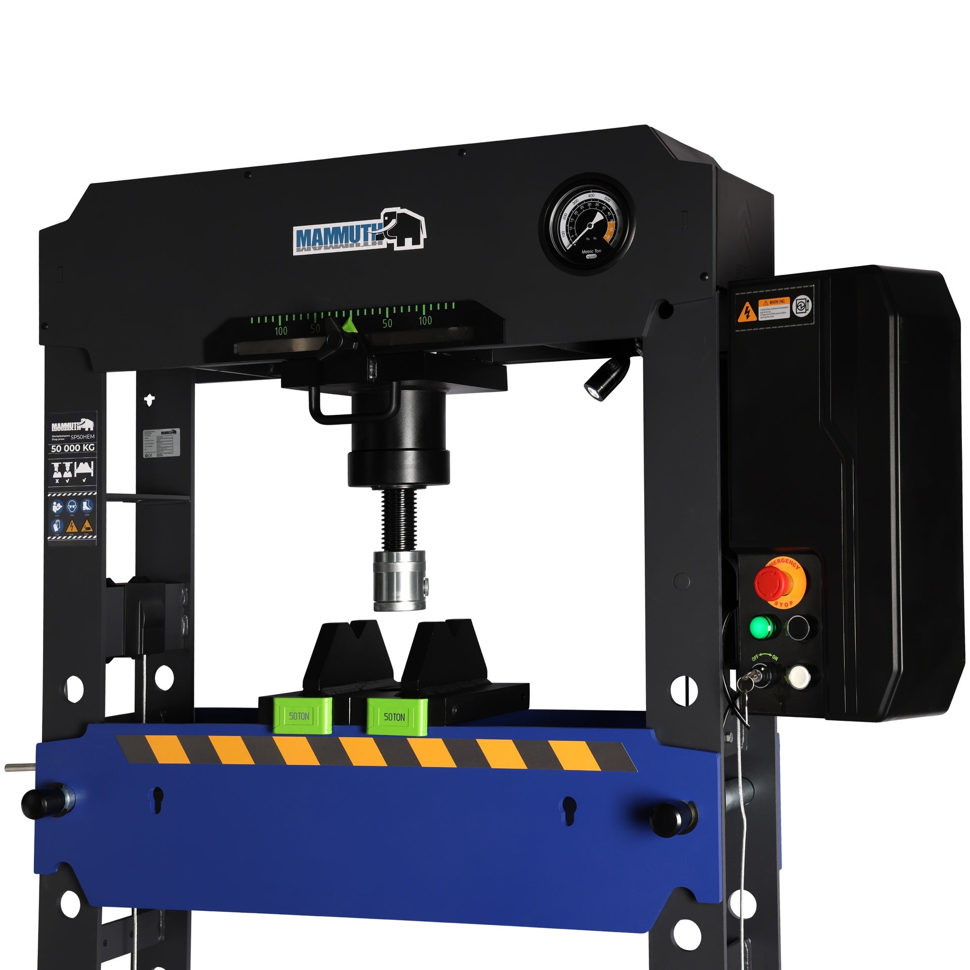 PRESA ELECTRO-HIDRAULICA 50T MAMMUTH