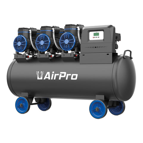 COMPRESOR SILENTIOS ZGOMOT REDUS FARA ULEI 3X1.8CP 100L AIRPRO