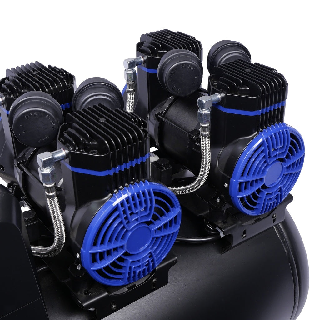 COMPRESOR SILENTIOS ZGOMOT REDUS FARA ULEI 4X2CP 120L AIRPRO