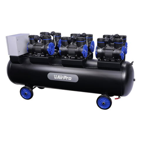 COMPRESOR SILENTIOS ZGOMOT REDUS FARA ULEI 6X2CP 300L AIRPRO