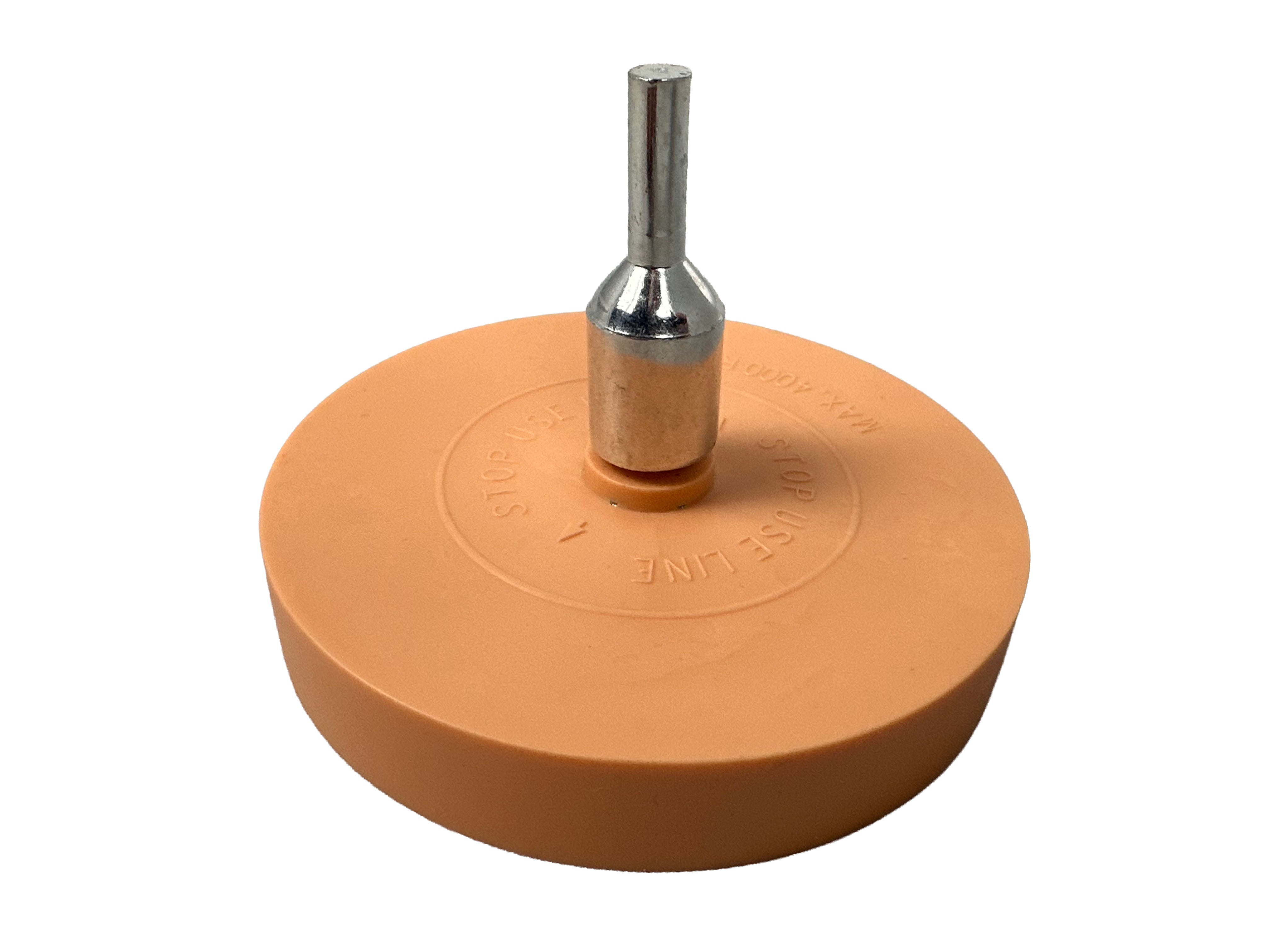 Radiera inlaturat impuritati lipici 88x15mm, disc din cauciuc pentru curatat adeziv GEBO TOOLS