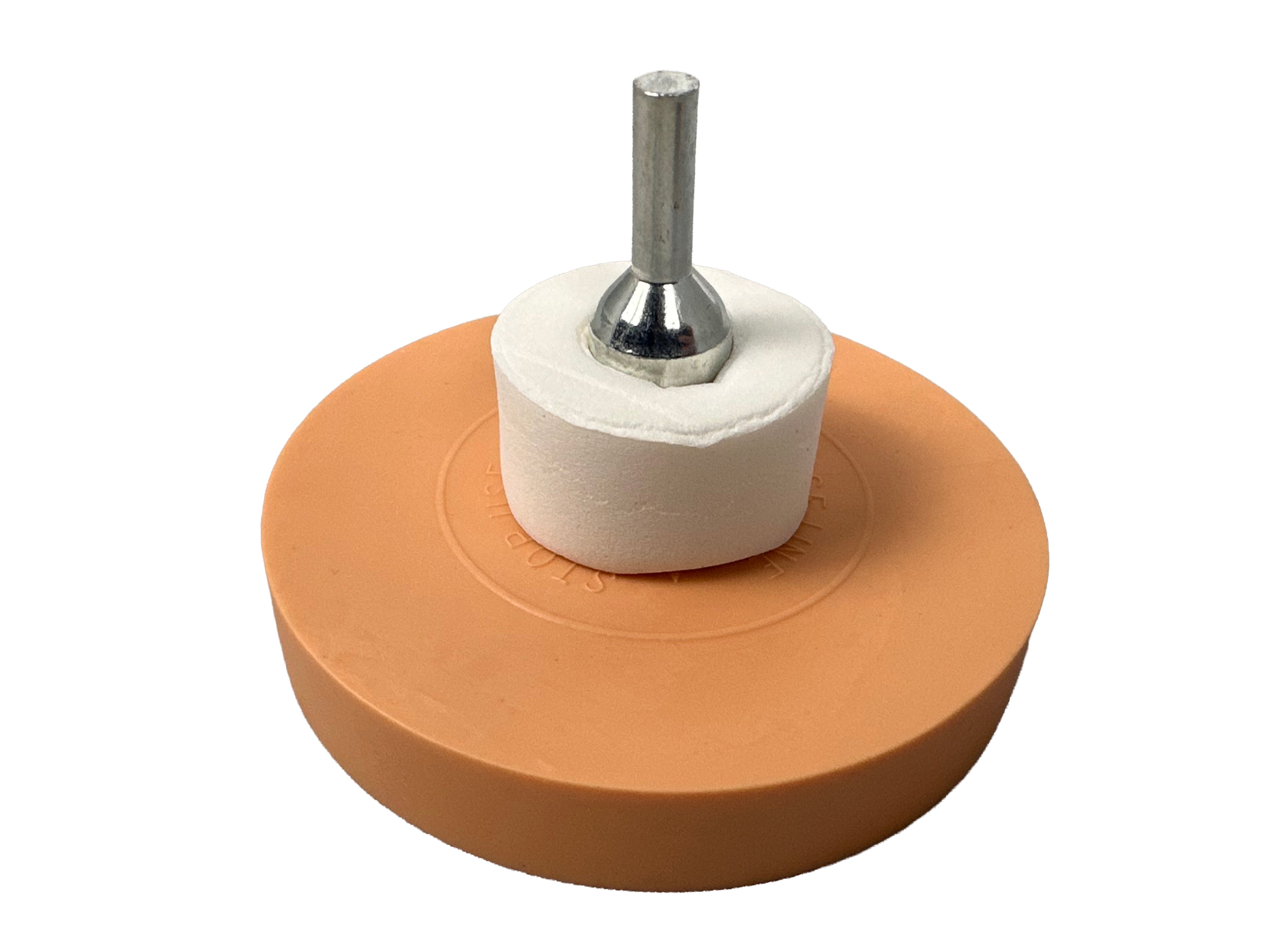 Radiera inlaturat impuritati lipici 88x15mm, disc din cauciuc pentru curatat adeziv GEBO TOOLS