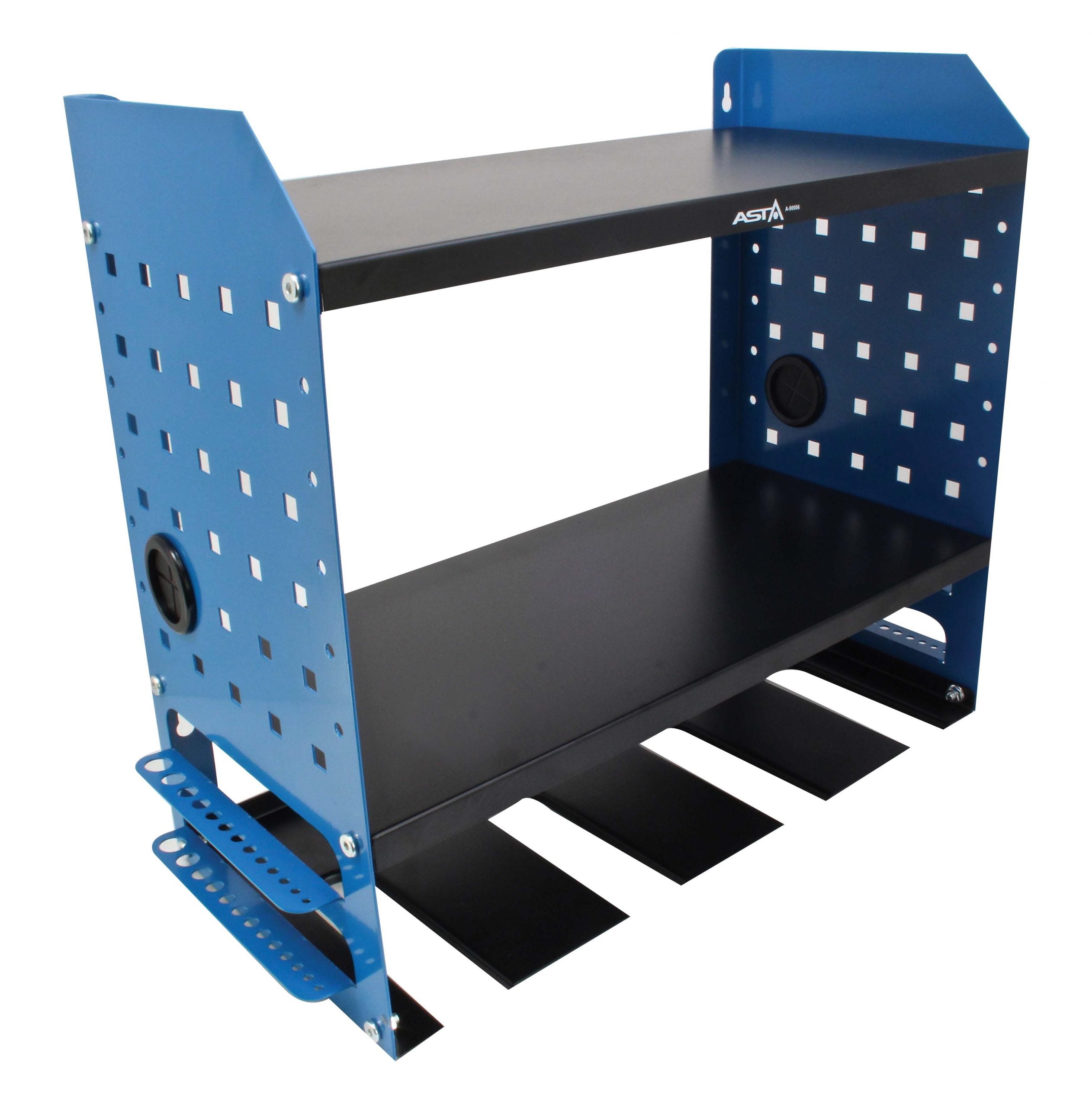 Raft suspendat organizator de perete pentru scule electrice 46 x 41 x 22 cm - SATRA