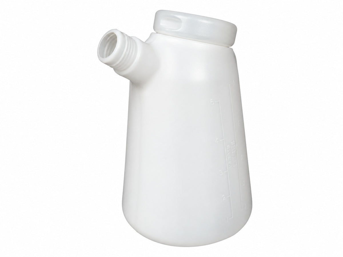 Recipient cu capac si furtun flexibil pentru ulei si antigel 5l GEBO TOOLS