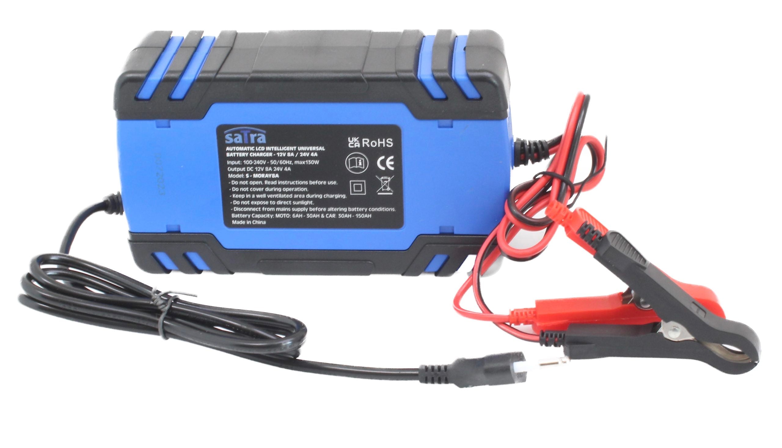 Redresor baterie auto cu afisaj digital LCD 12V 8a 24V 4a