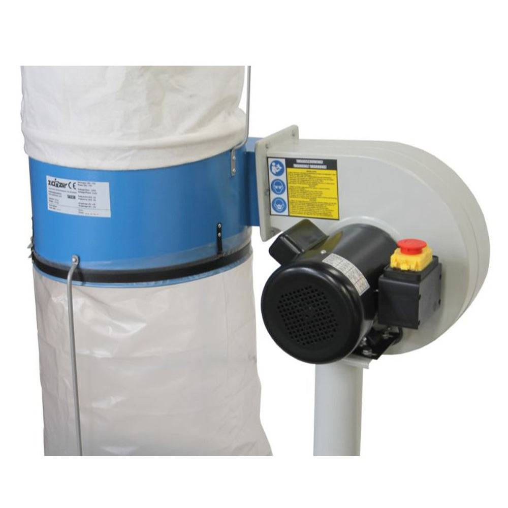 EXHAUSTOR/ASPIRATOR CU CARTUS DE FILTRARE 370MM
