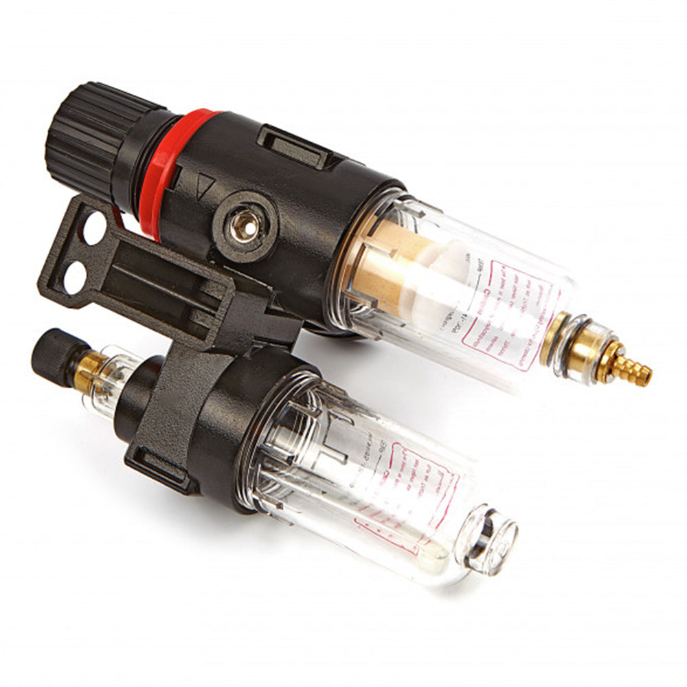 Separator apa si lubrifiere cu regulator de presiune 1/4 HBM model 2