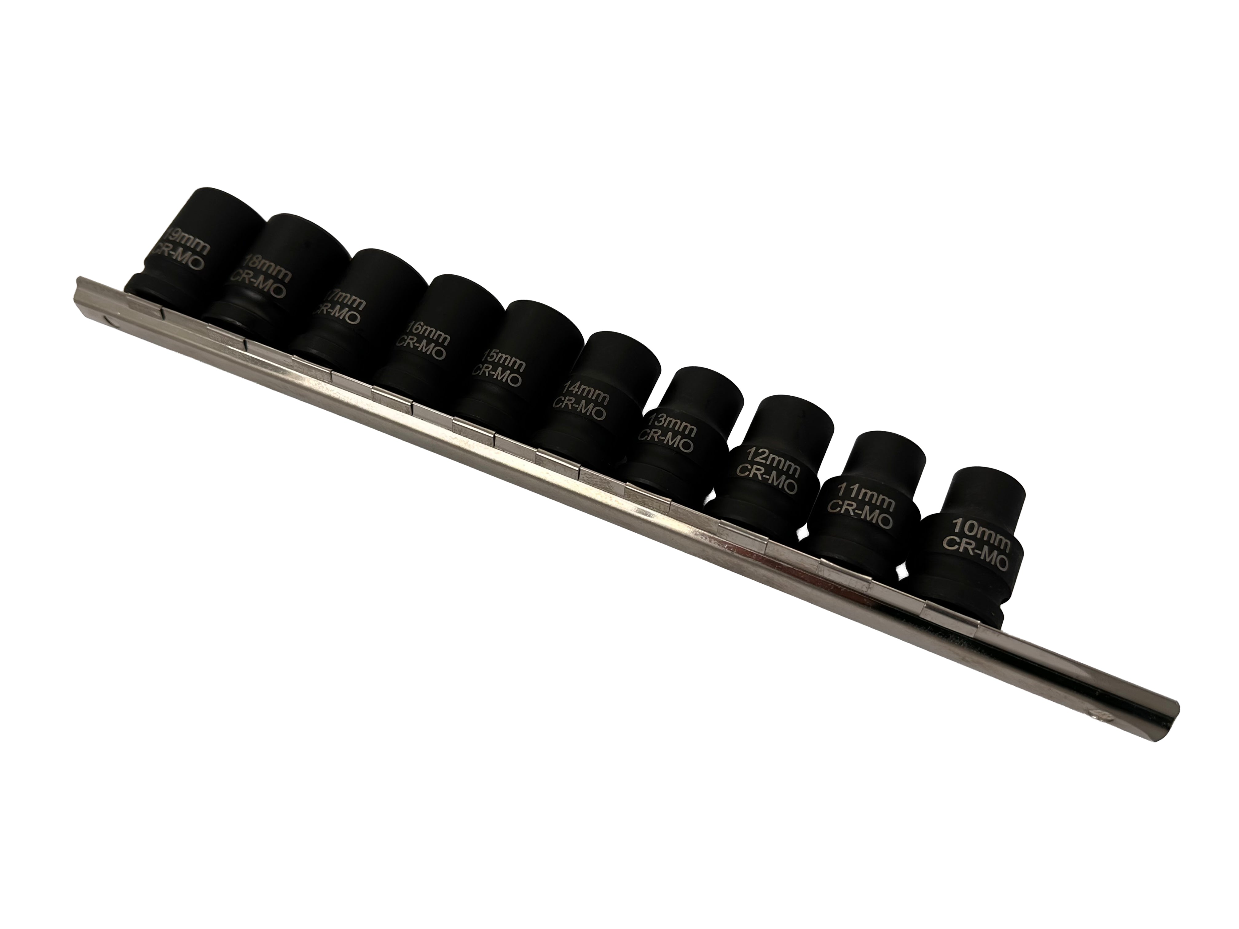 Set 10 tubulare bi-hexagonale scurte de impact 1/2 12 laturi GEBO TOOLS