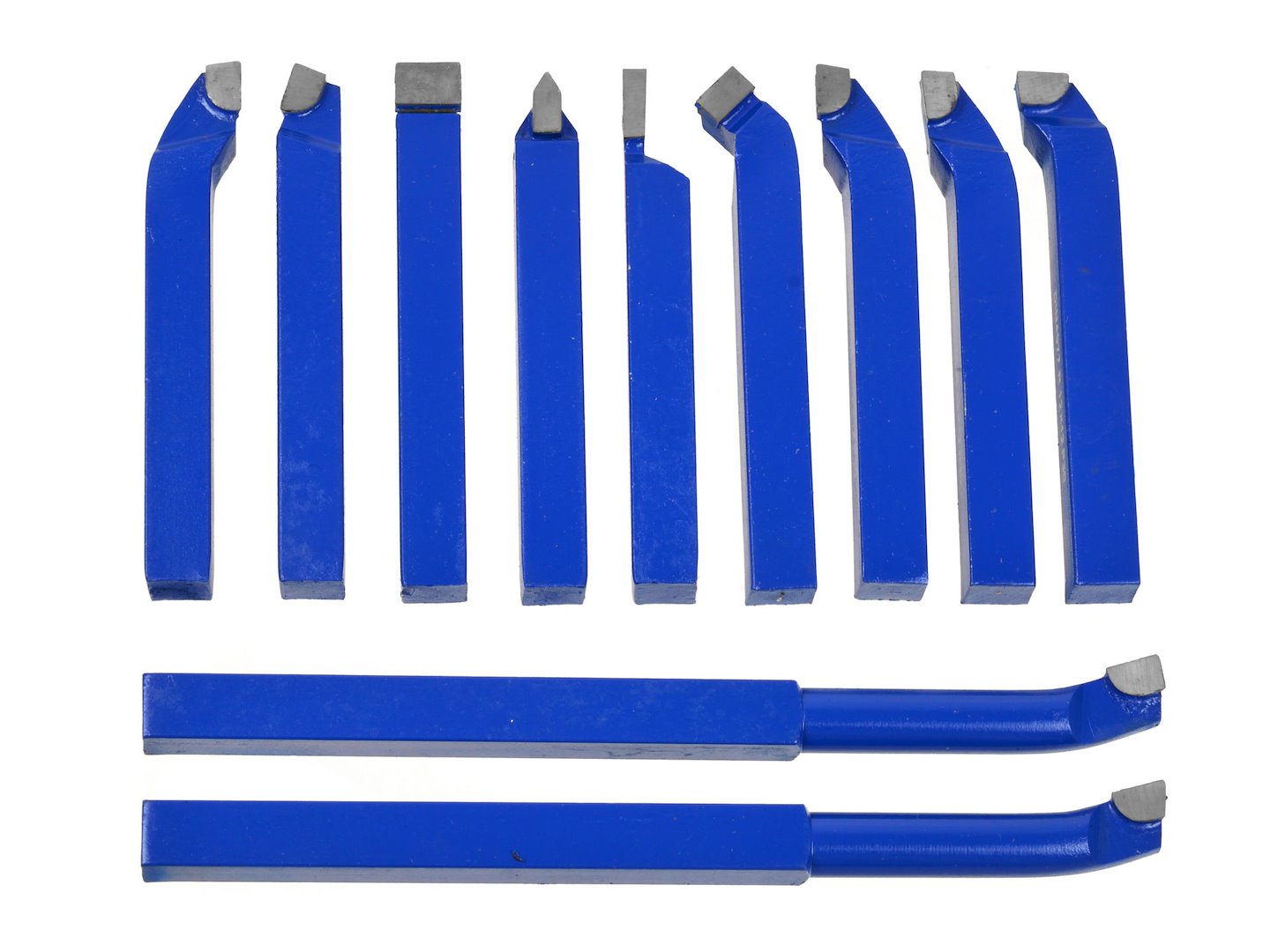 Set 11 cutite de strung 12 x 12 mm din carbura - GEKO