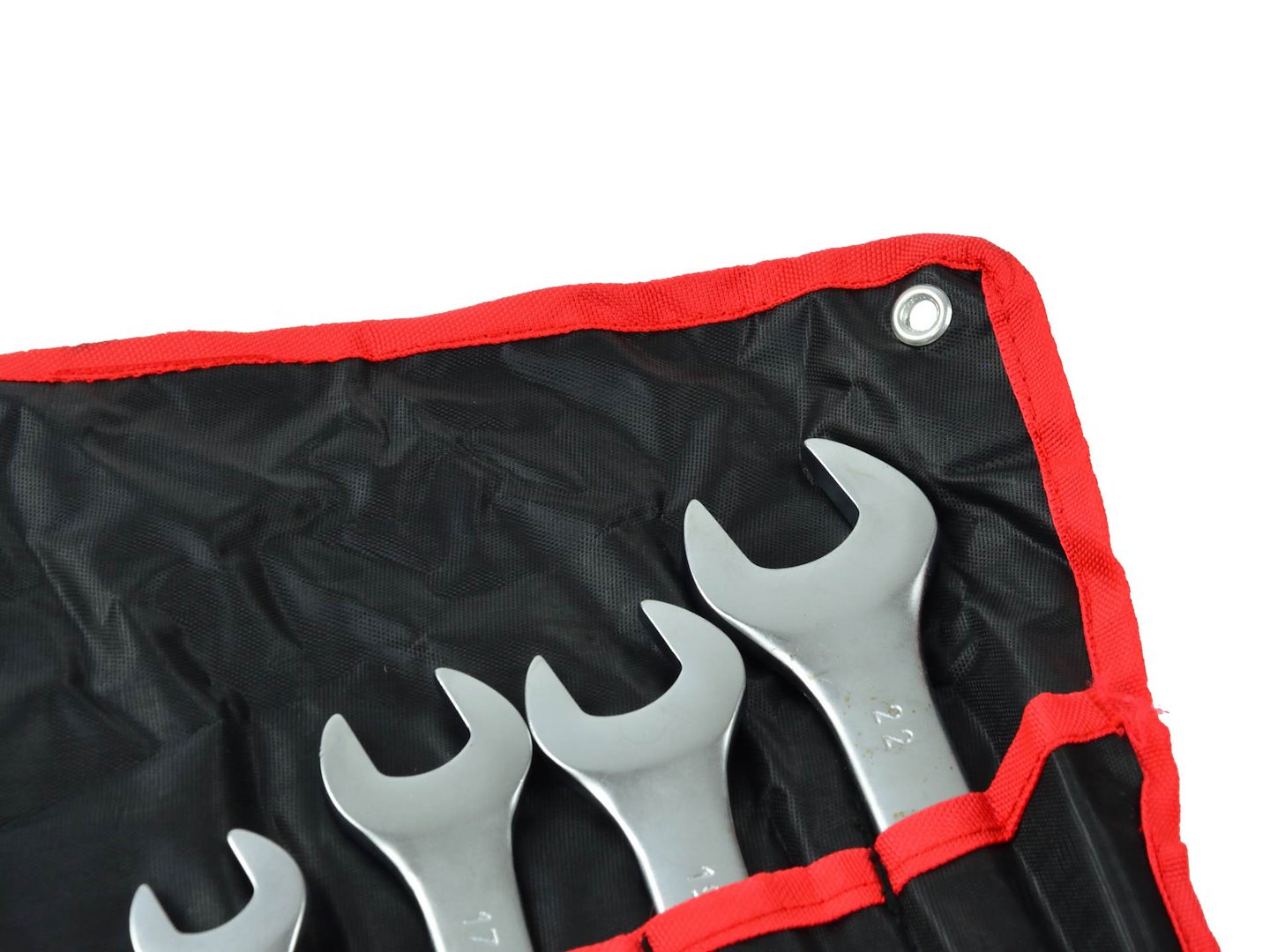 Set 12 chei combinate fixe si inelare satinate CRV 6-22mm - GEKO